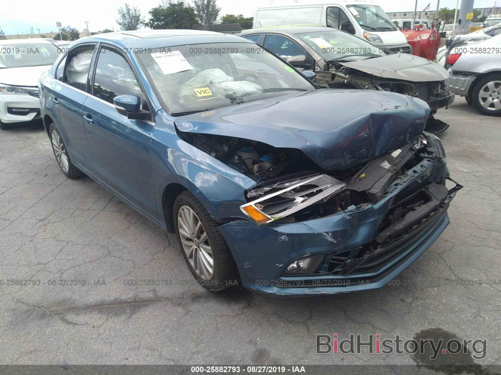 Photo 3VWD17AJ0FM225603 - VOLKSWAGEN JETTA 2015