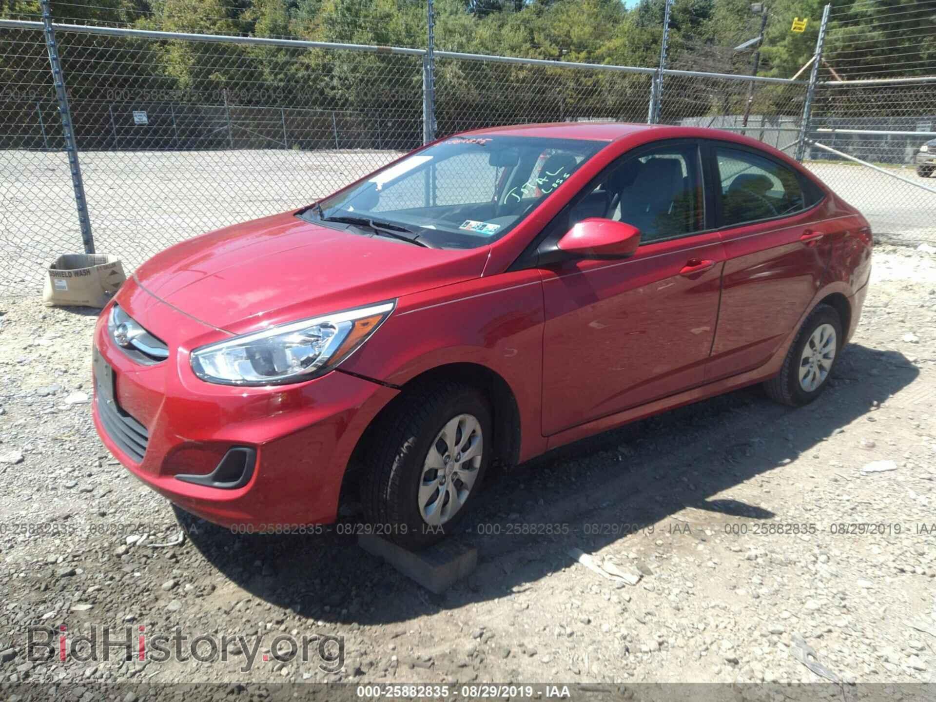 2016 HYUNDAI ACCENT - VIN: KMHCT4AE0GU139985 - Фото 2