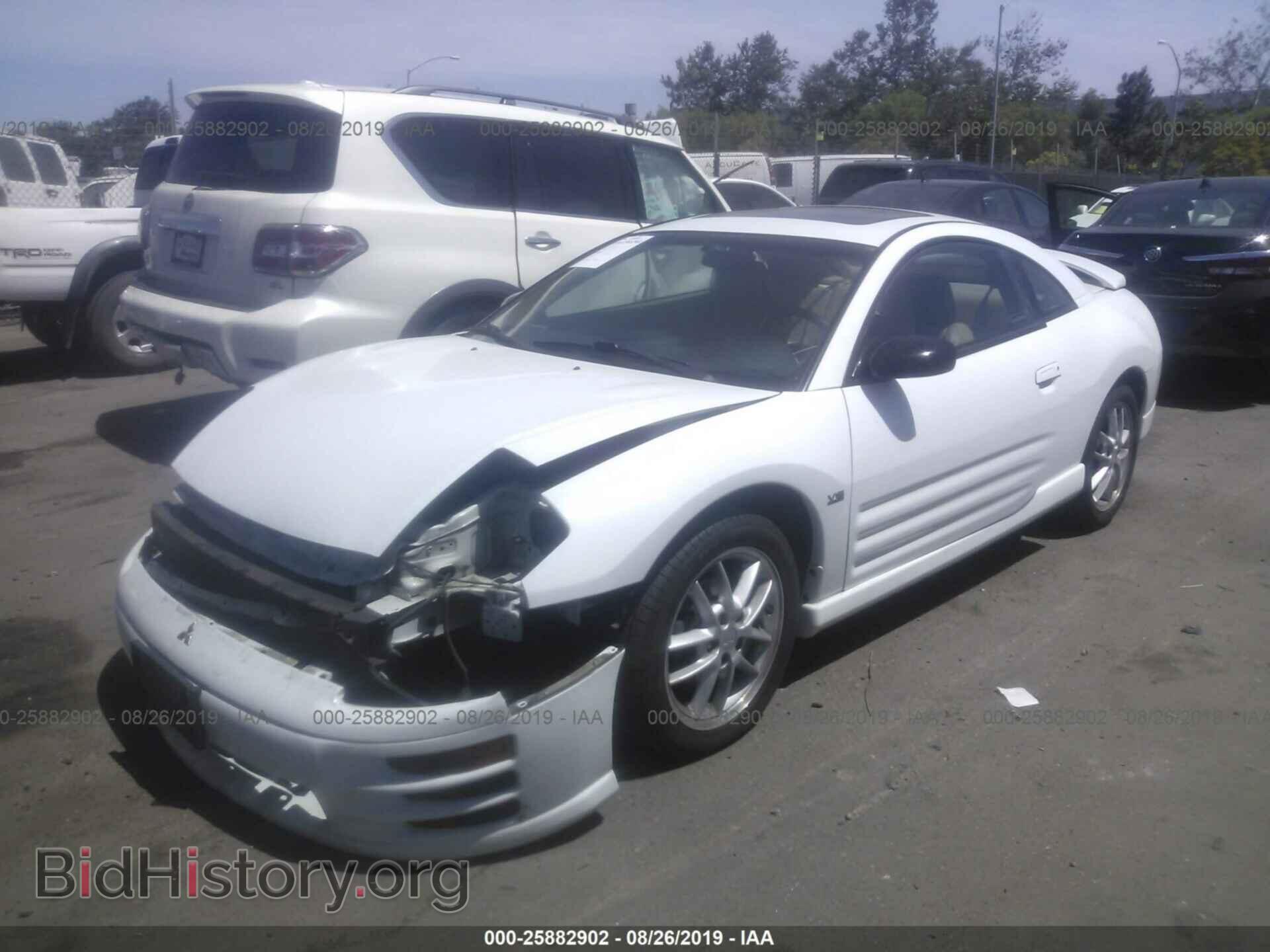 2000 MITSUBISHI ECLIPSE - VIN: 4A3AC54L9YE177543 - Фото 2