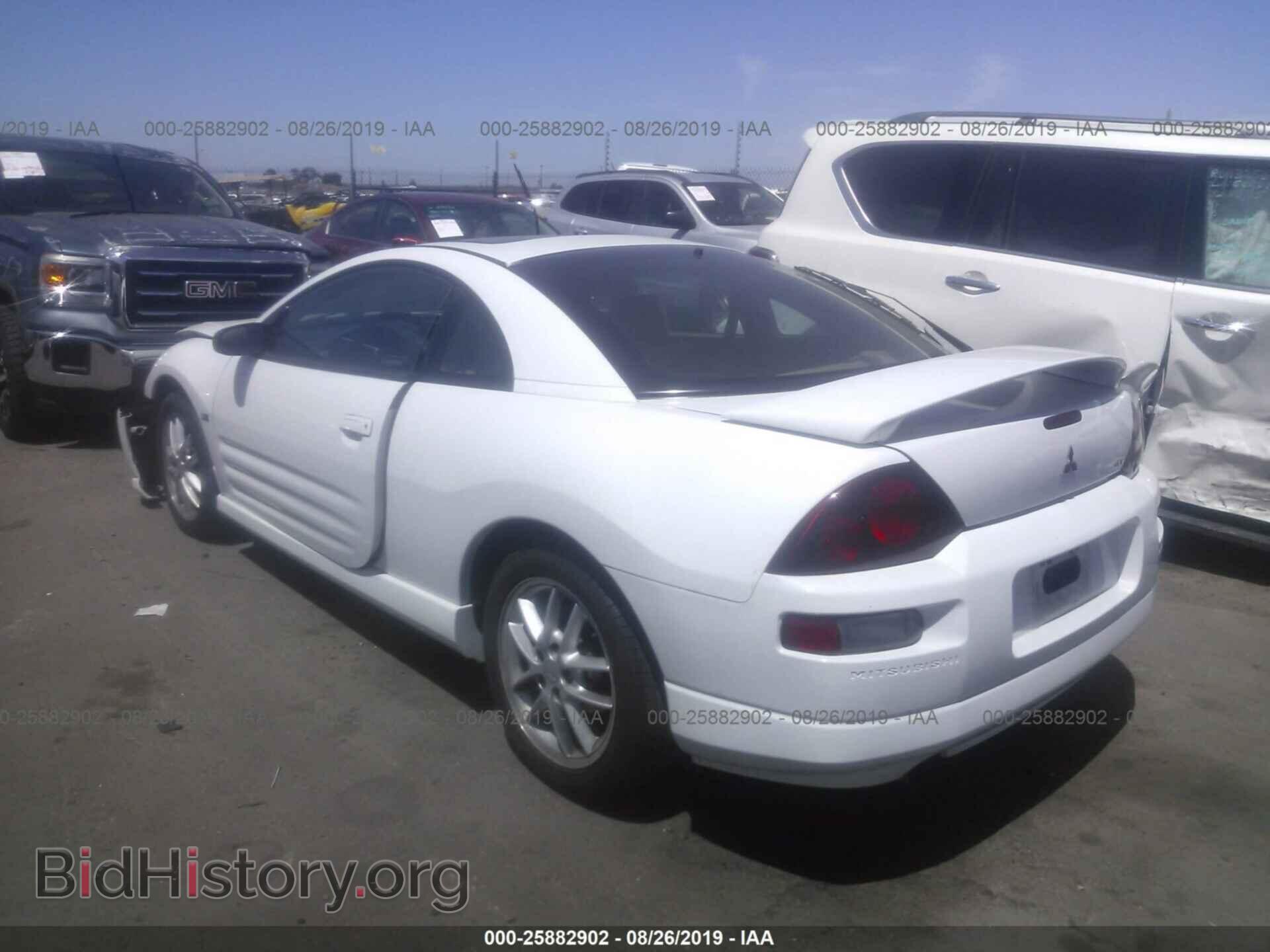 2000 MITSUBISHI ECLIPSE - VIN: 4A3AC54L9YE177543 - Фото 3