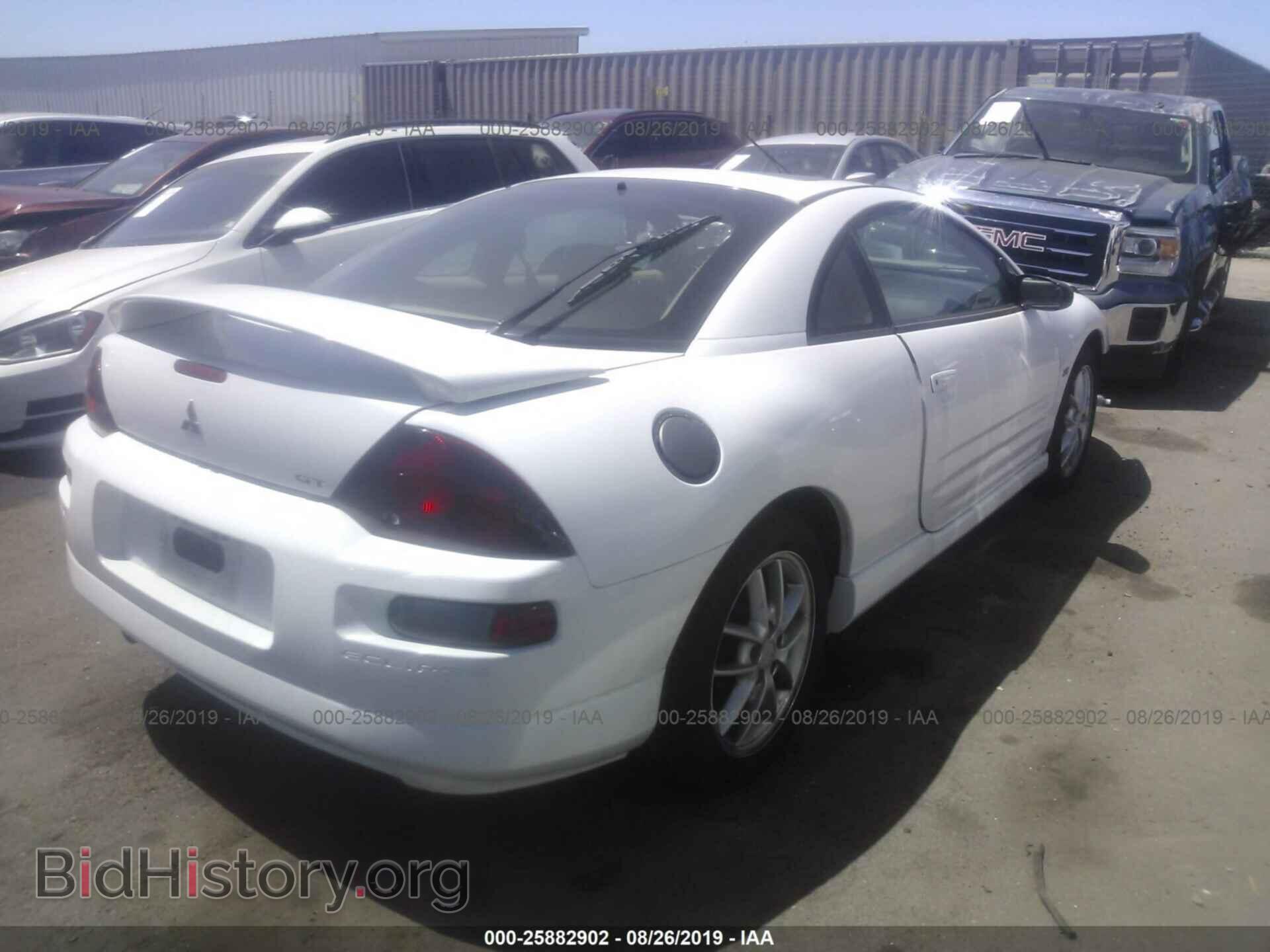 2000 MITSUBISHI ECLIPSE - VIN: 4A3AC54L9YE177543 - Фото 4