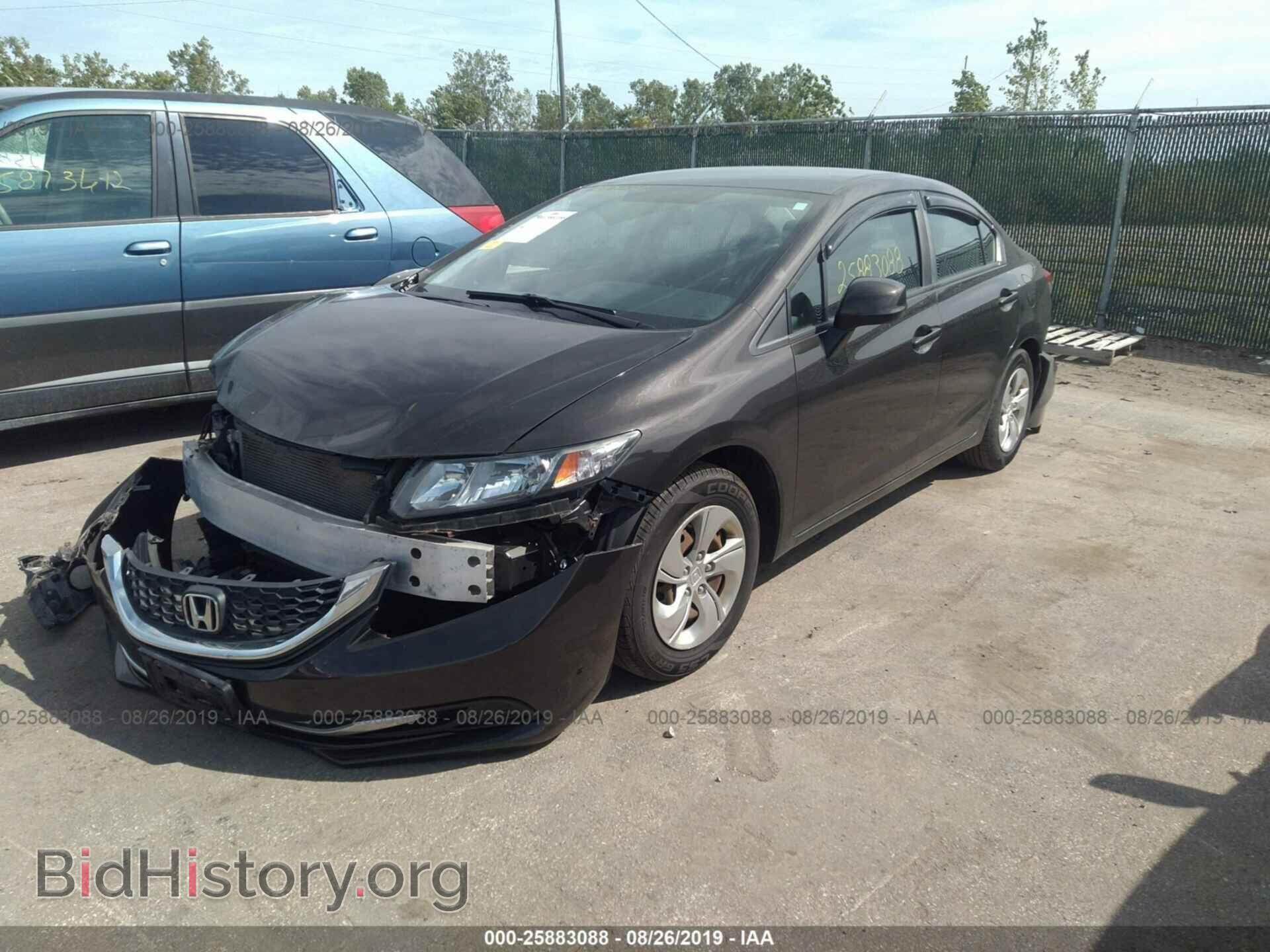 2013 HONDA CIVIC - VIN: 19XFB2F57DE004241 - Фото 2