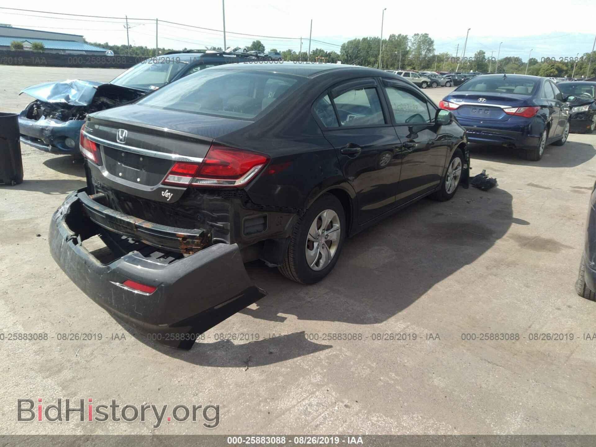 2013 HONDA CIVIC - VIN: 19XFB2F57DE004241 - Фото 4