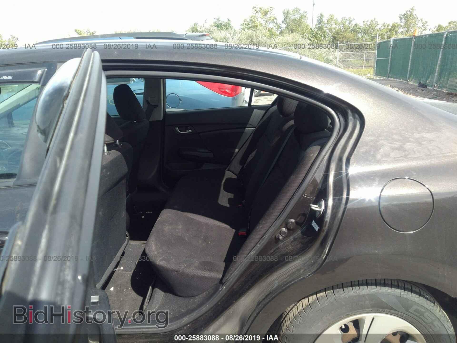 2013 HONDA CIVIC - VIN: 19XFB2F57DE004241 - Фото 8