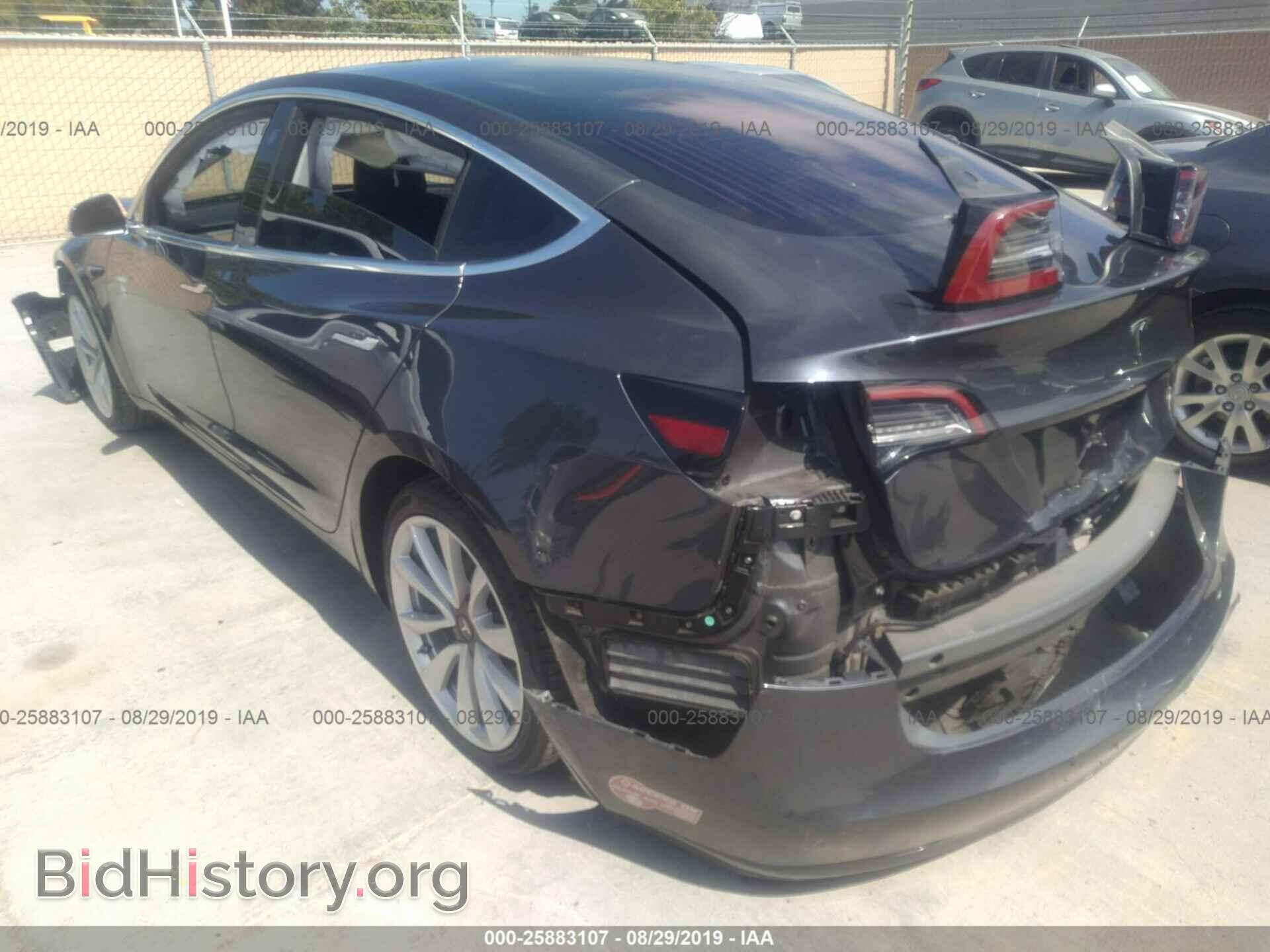2018 TESLA MODEL 3 - VIN: 5YJ3E1EA9JF004525 - Фото 3