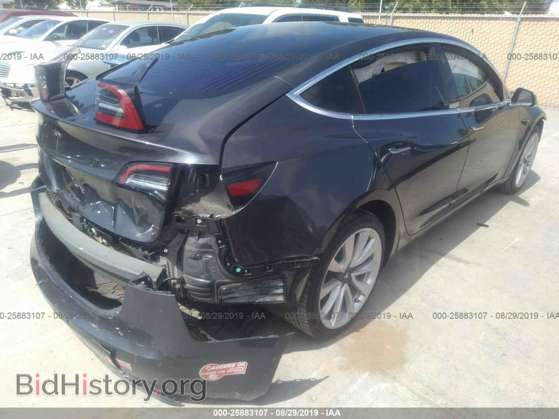 2018 TESLA MODEL 3 - VIN: 5YJ3E1EA9JF004525 - Фото 4
