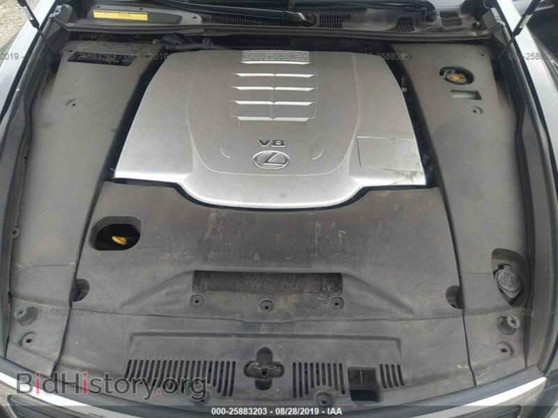 2007 Lexus LS (VIN JTHBL46F975048871) — фото 10 из 10