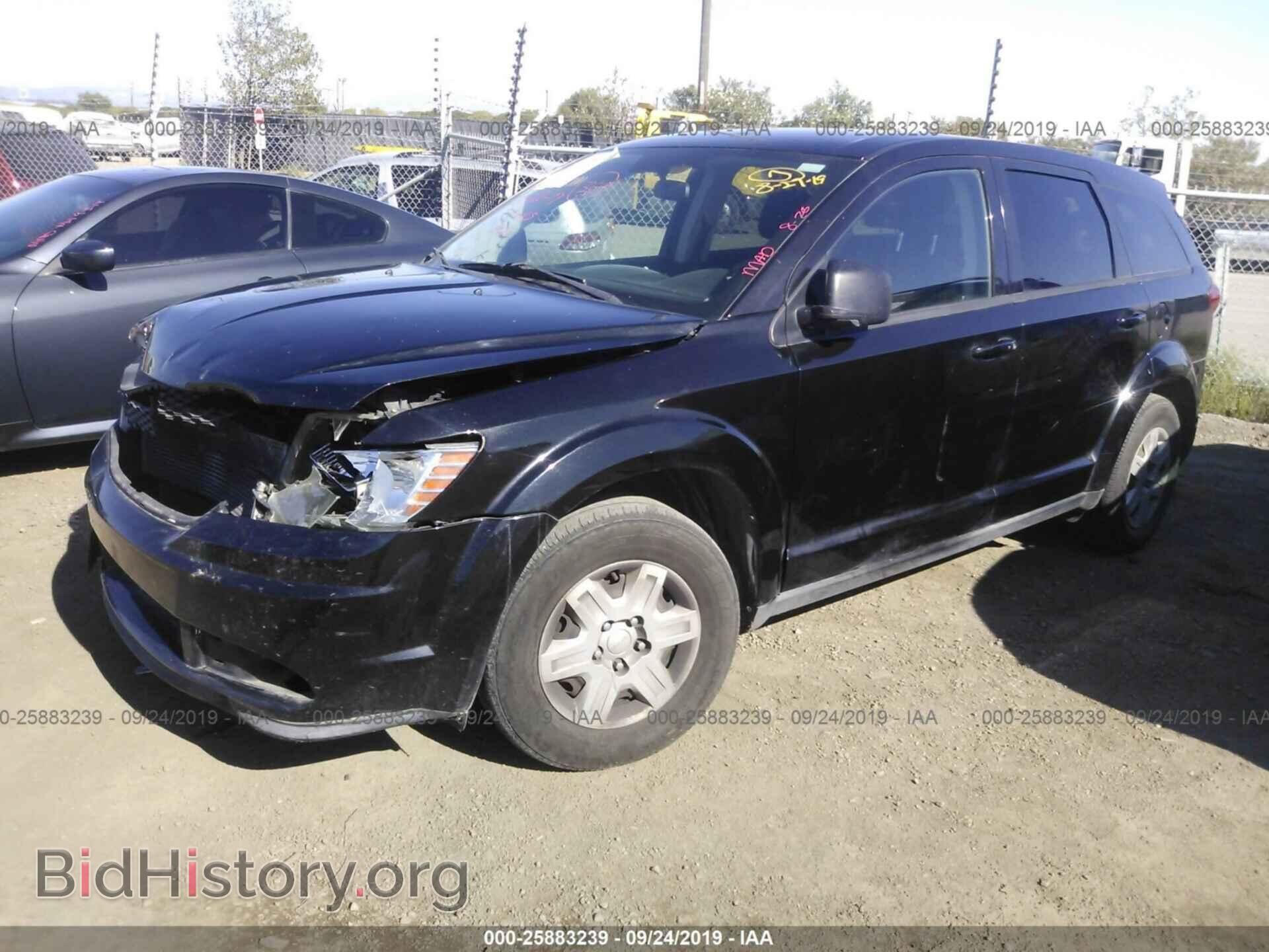 2012 DODGE JOURNEY - VIN: 3C4PDCAB5CT150942 - Фото 2
