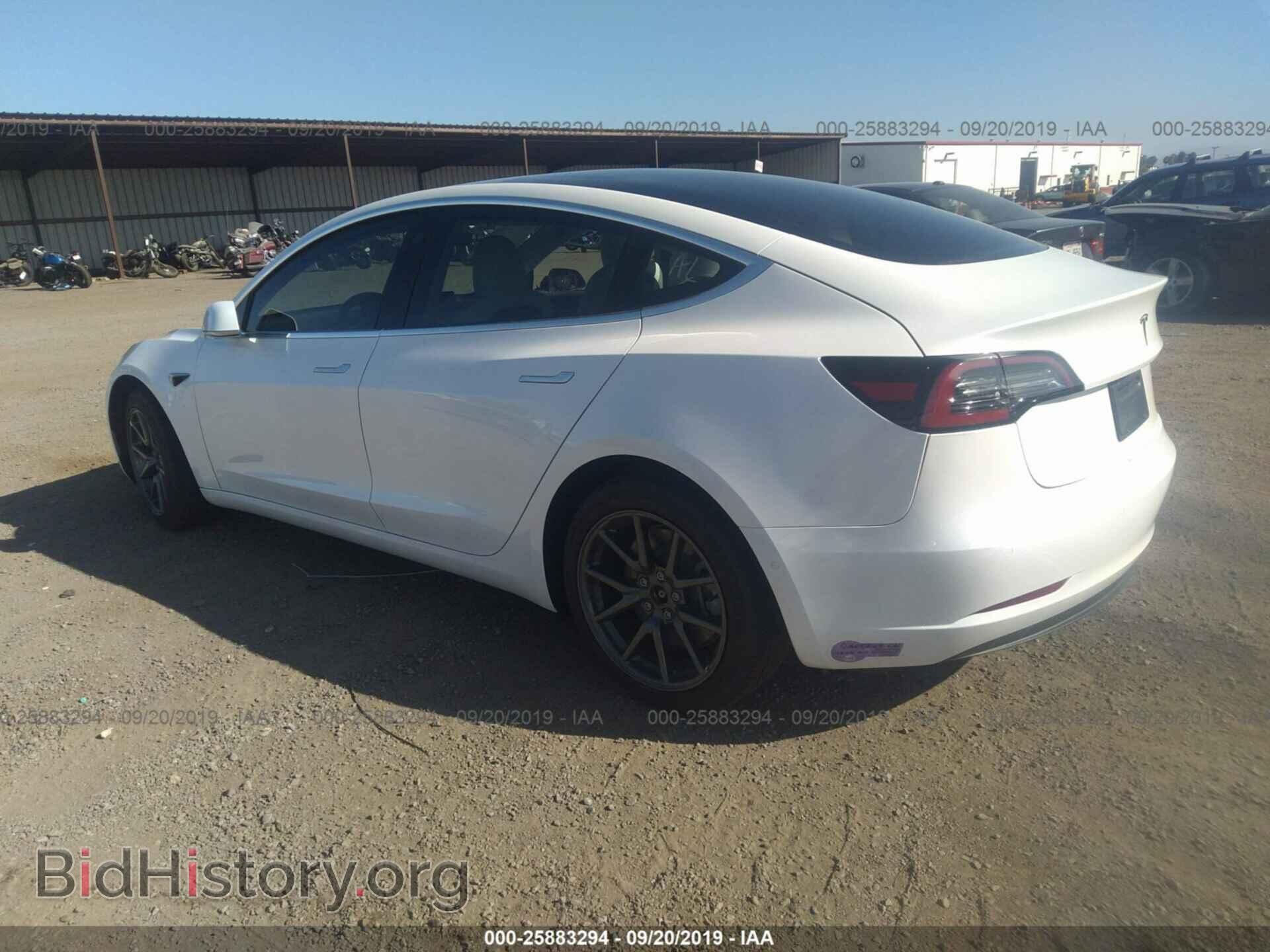 2019 TESLA MODEL 3 - VIN: 5YJ3E1EA1KF302066 - Фото 3
