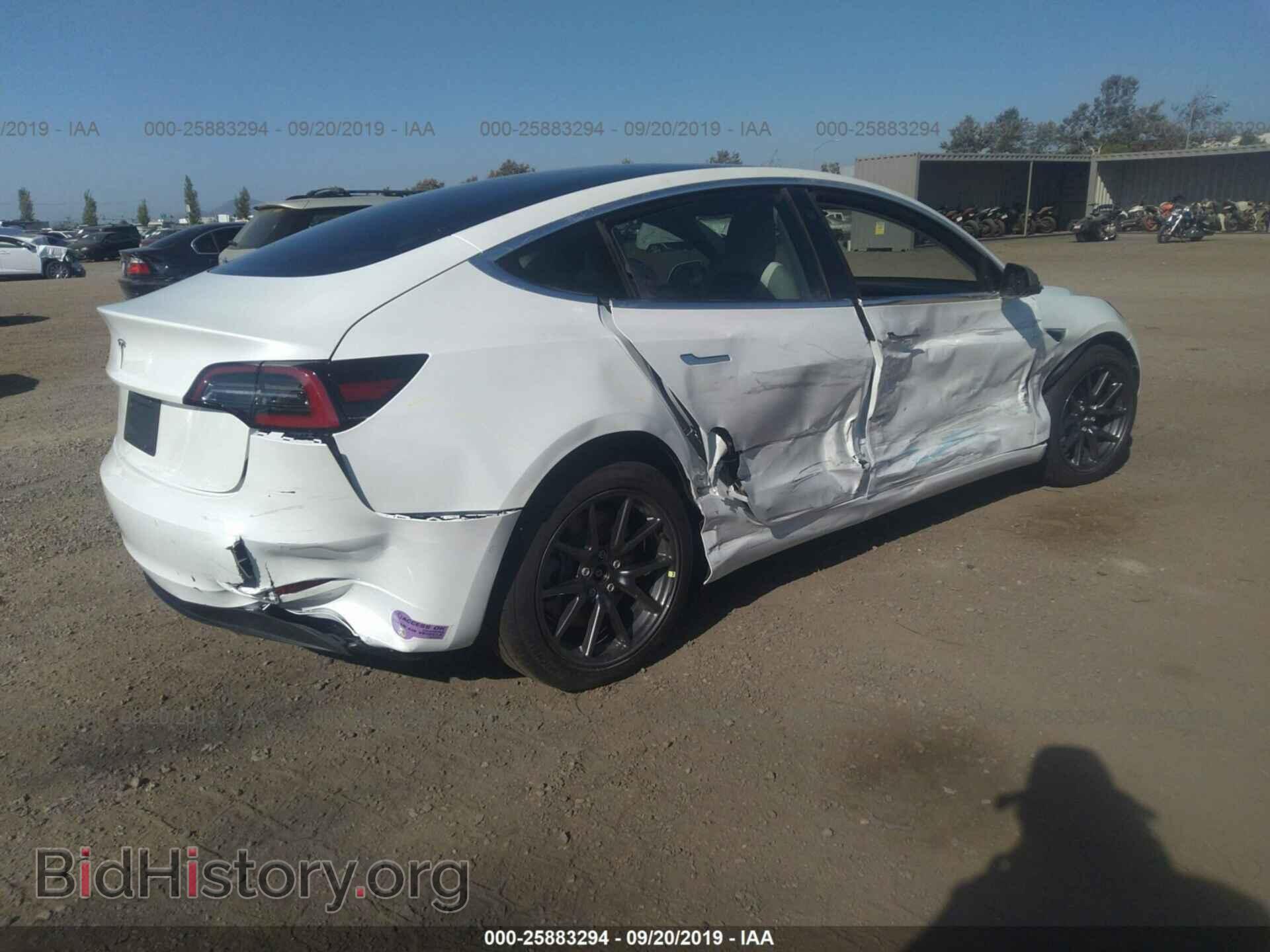 2019 TESLA MODEL 3 - VIN: 5YJ3E1EA1KF302066 - Фото 4