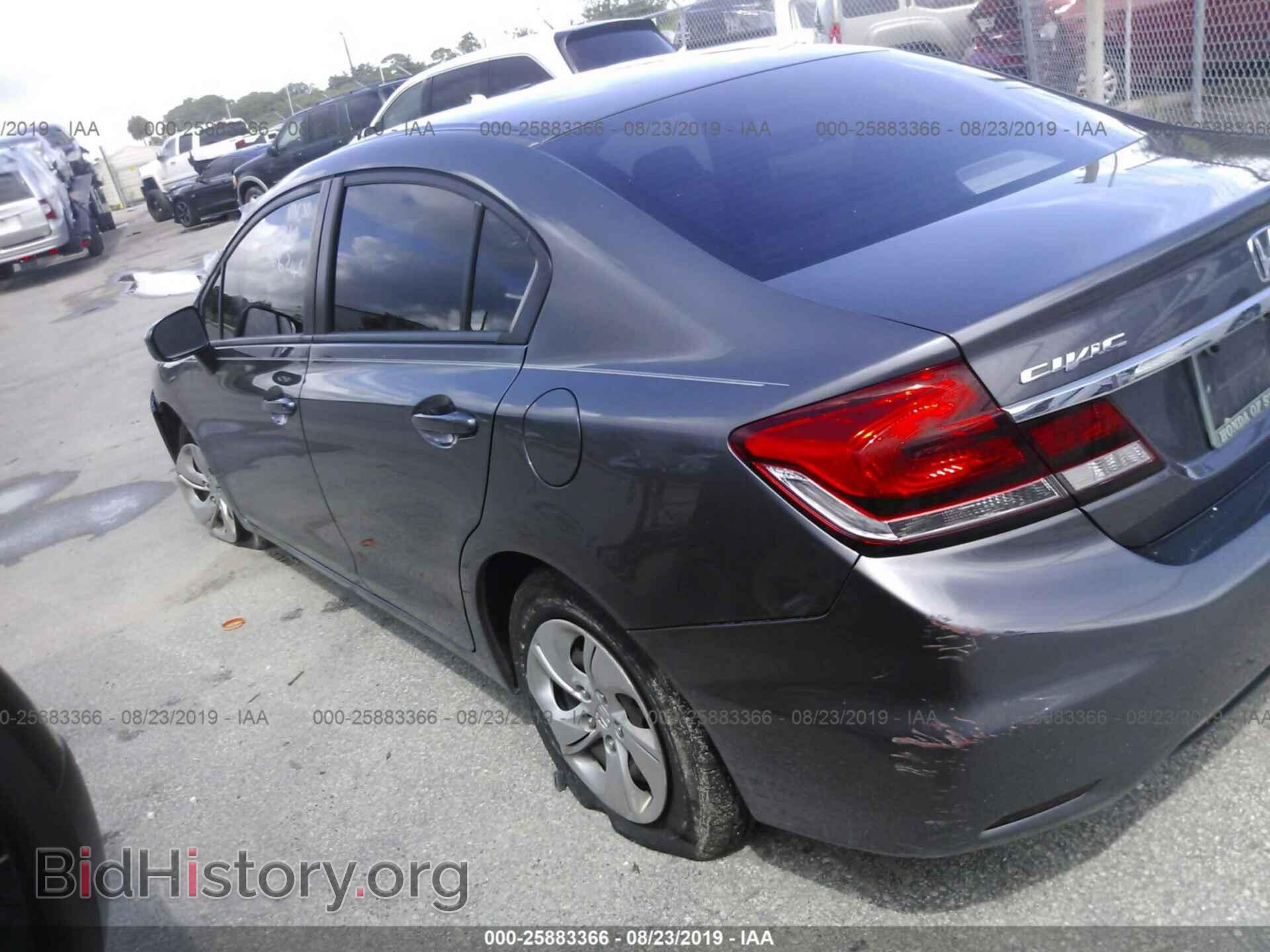 2014 HONDA CIVIC - VIN: 19XFB2F5XEE076245 - Фото 3