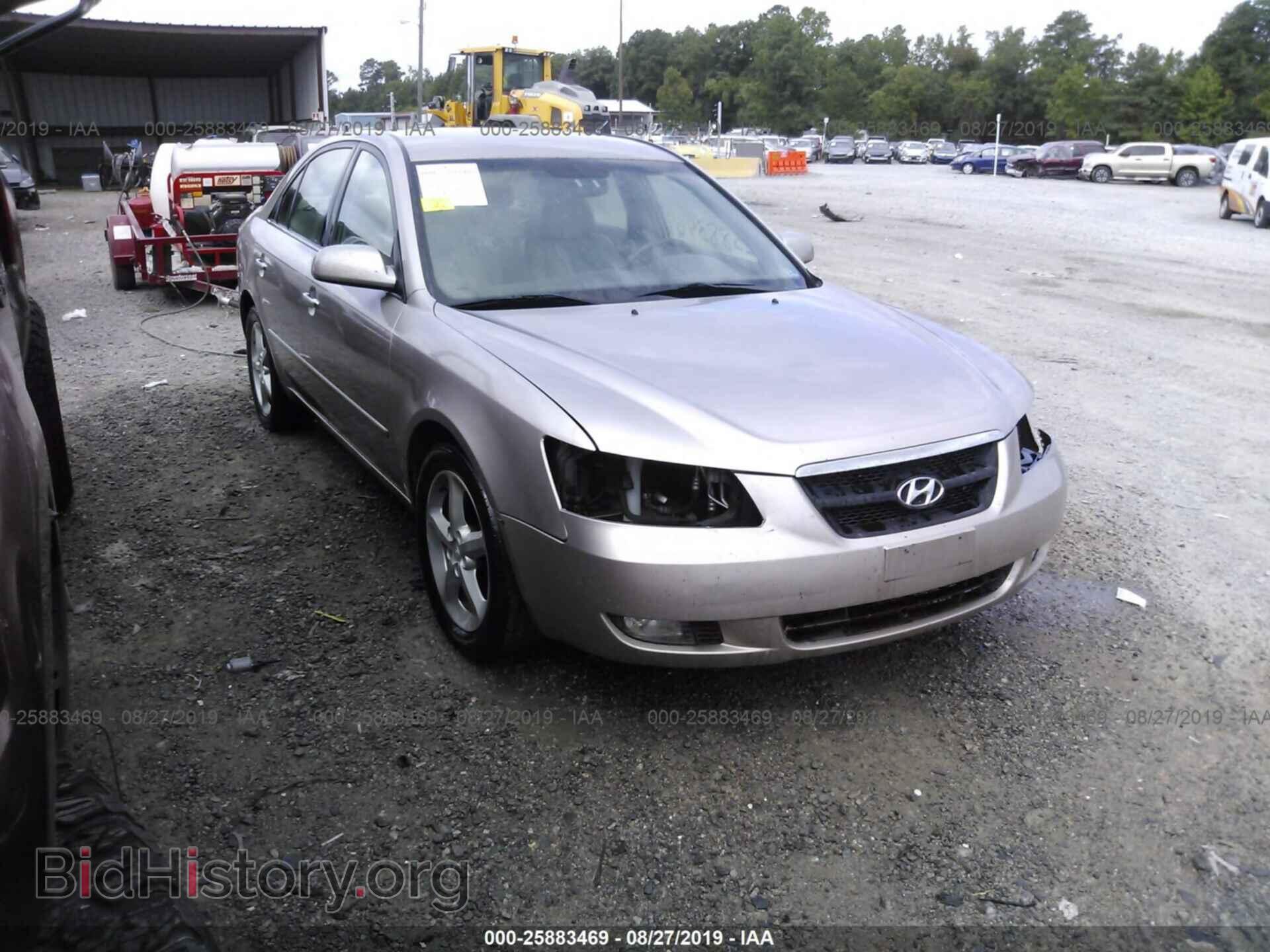 Photo 5NPEU46F76H013529 - HYUNDAI SONATA 2006