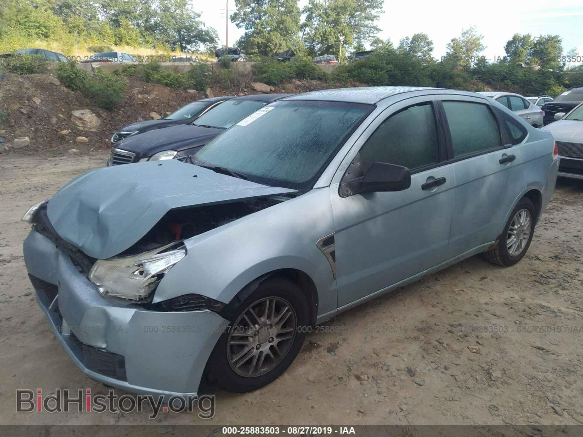 2008 FORD FOCUS - VIN: 1FAHP35N18W245215 - Фото 2