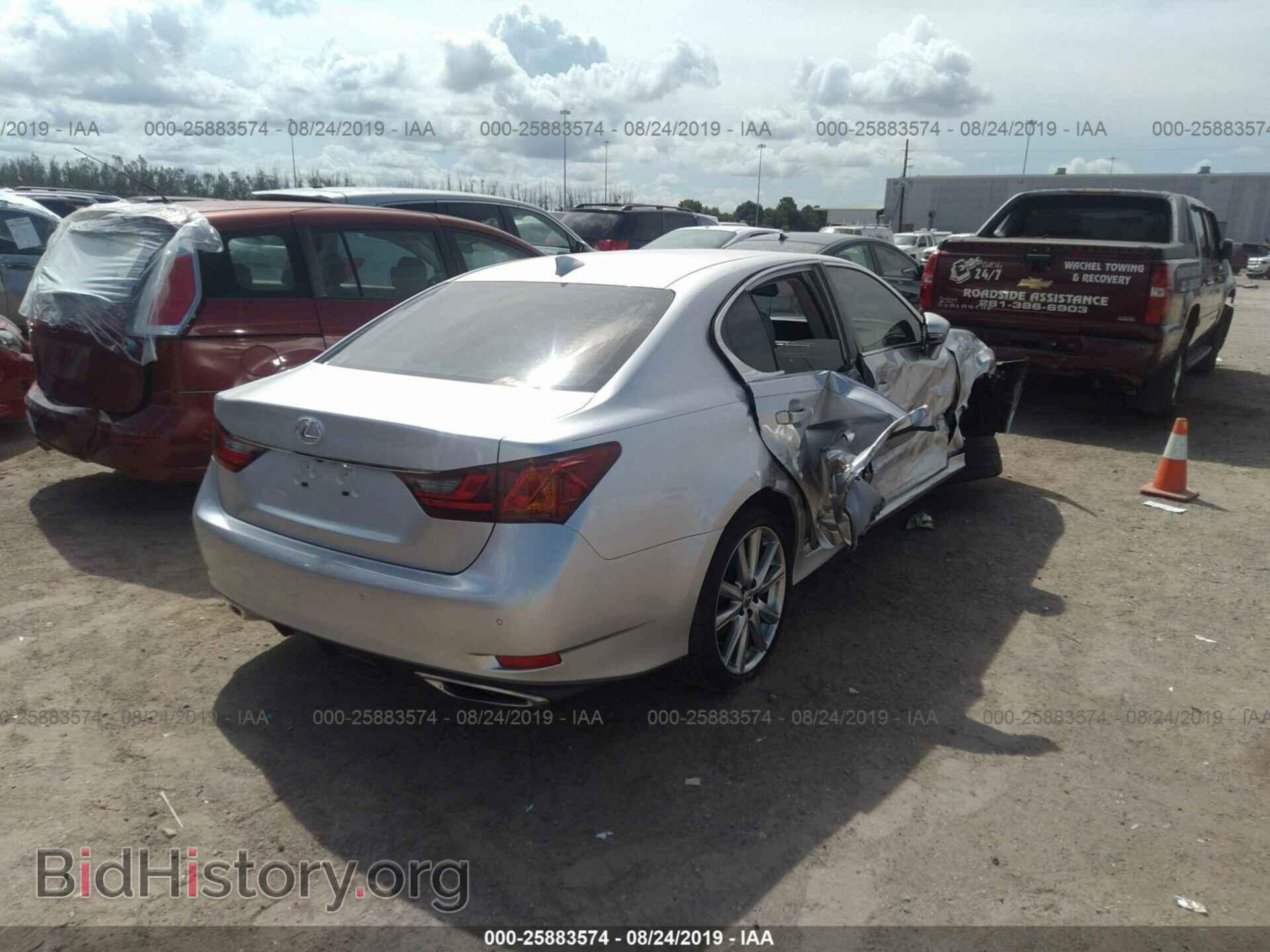 2015 LEXUS GS - VIN: JTHBE1BL2FA004317 - Фото 4