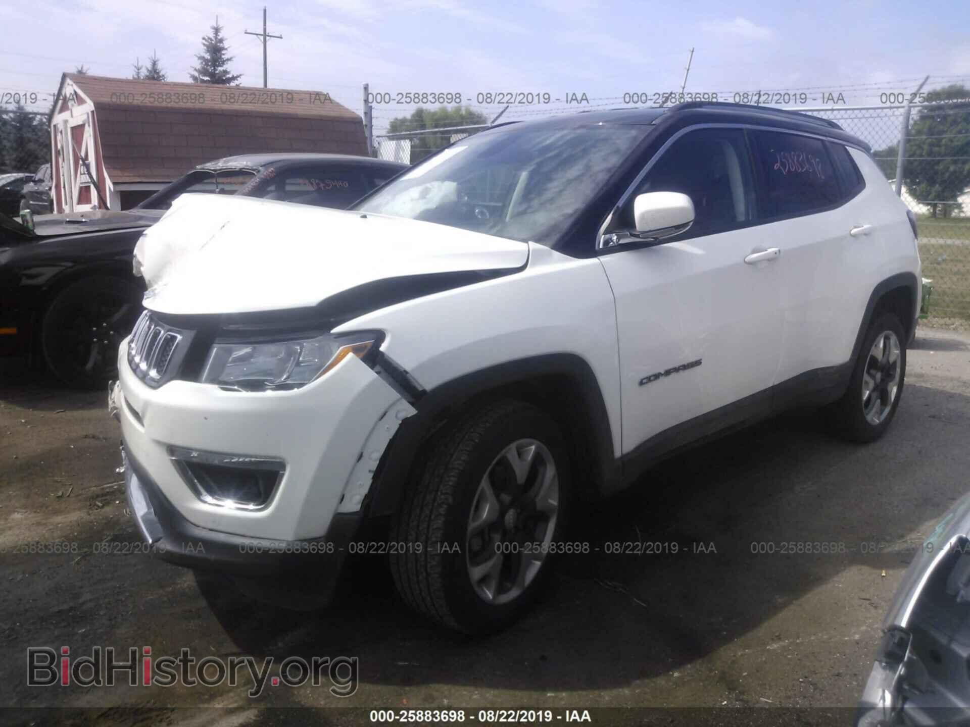 2019 JEEP COMPASS - VIN: 3C4NJDCB9KT641807 - Фото 2