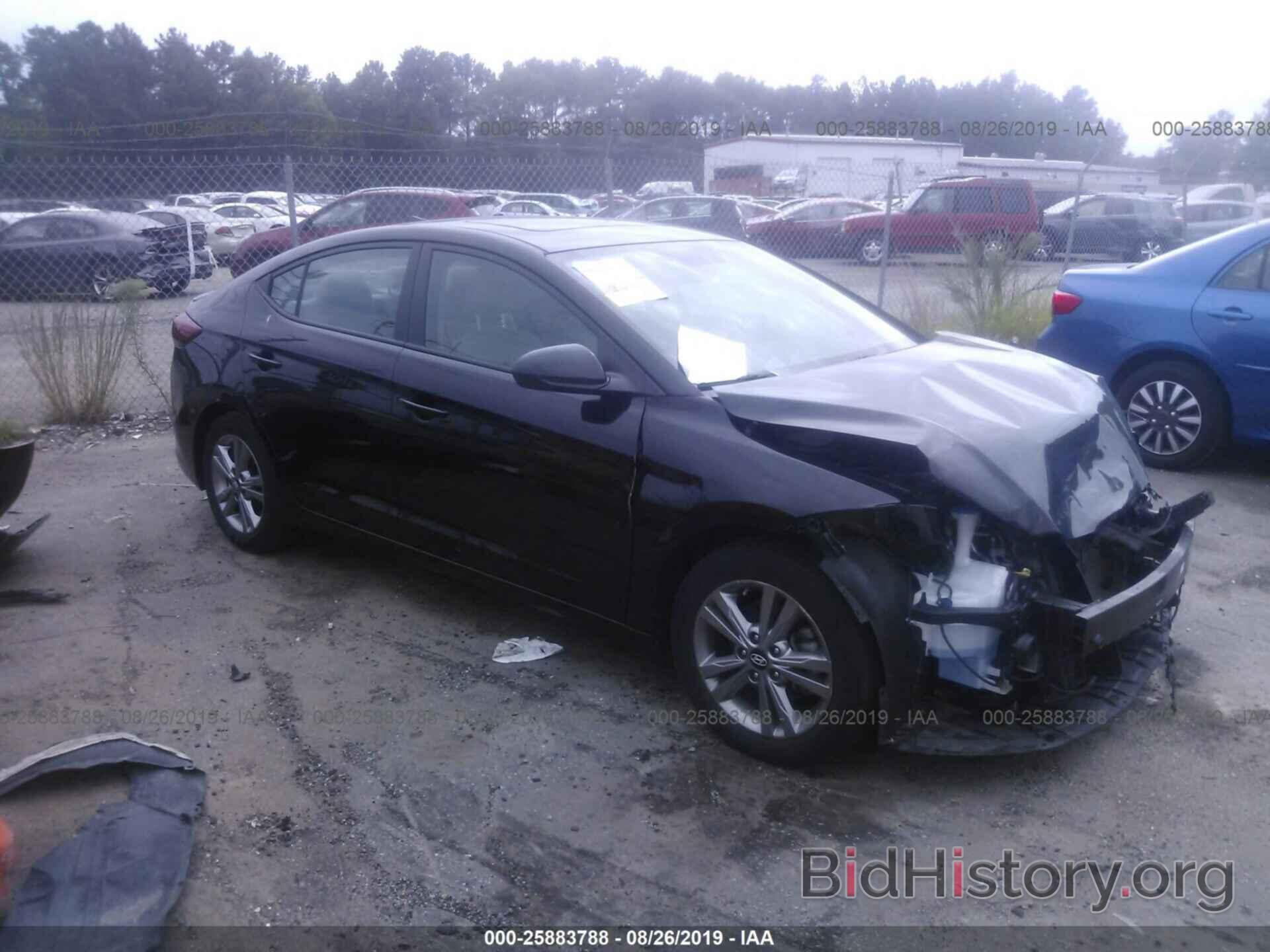 Photo KMHD84LFXHU238827 - HYUNDAI ELANTRA 2017