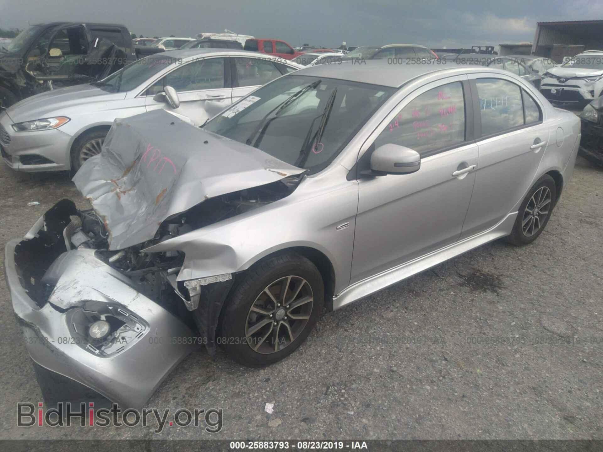 2017 MITSUBISHI LANCER - VIN: JA32U2FUXHU007690 - Фото 2