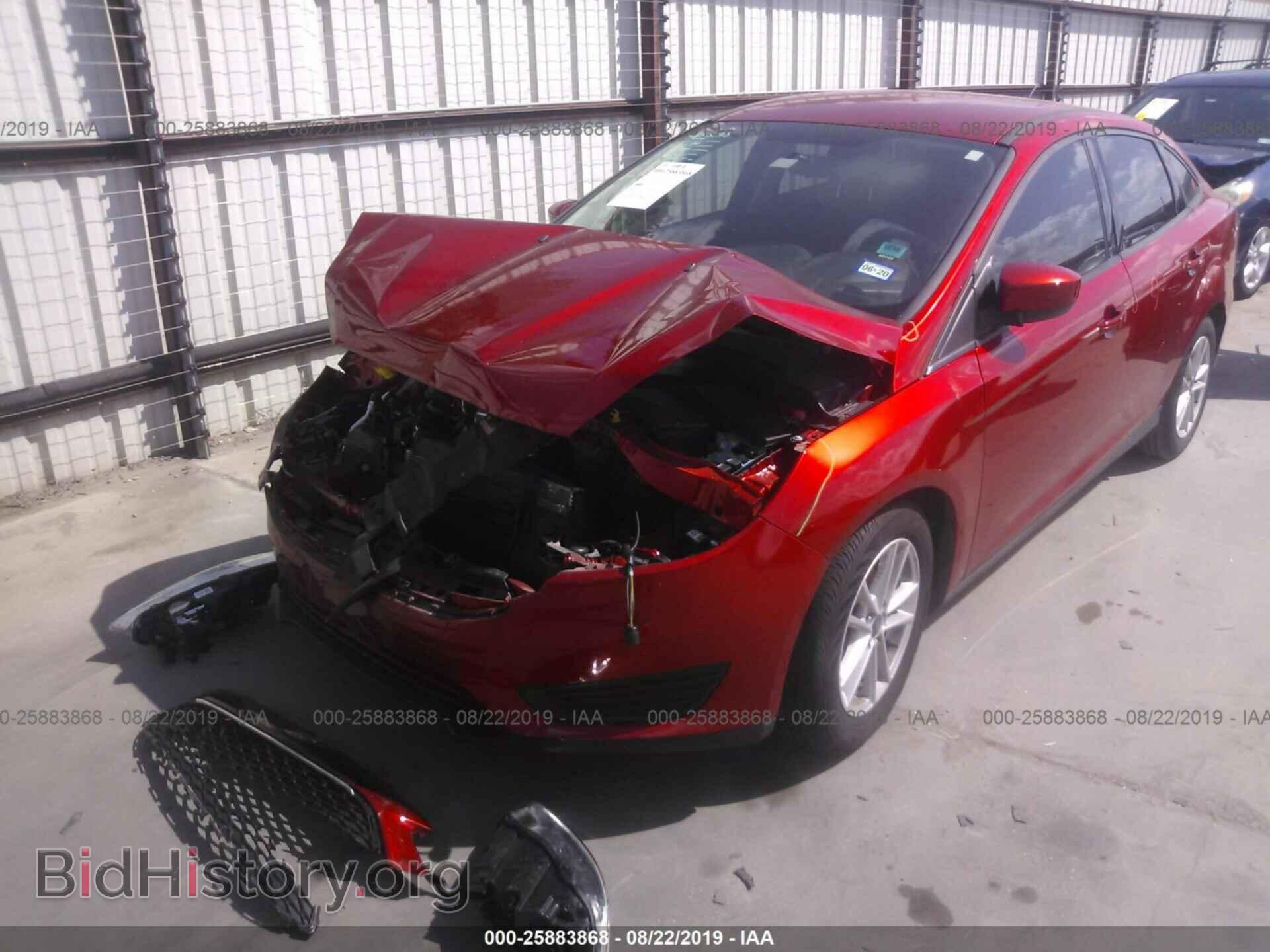 2018 FORD FOCUS - VIN: 1FADP3FE7JL244316 - Фото 2