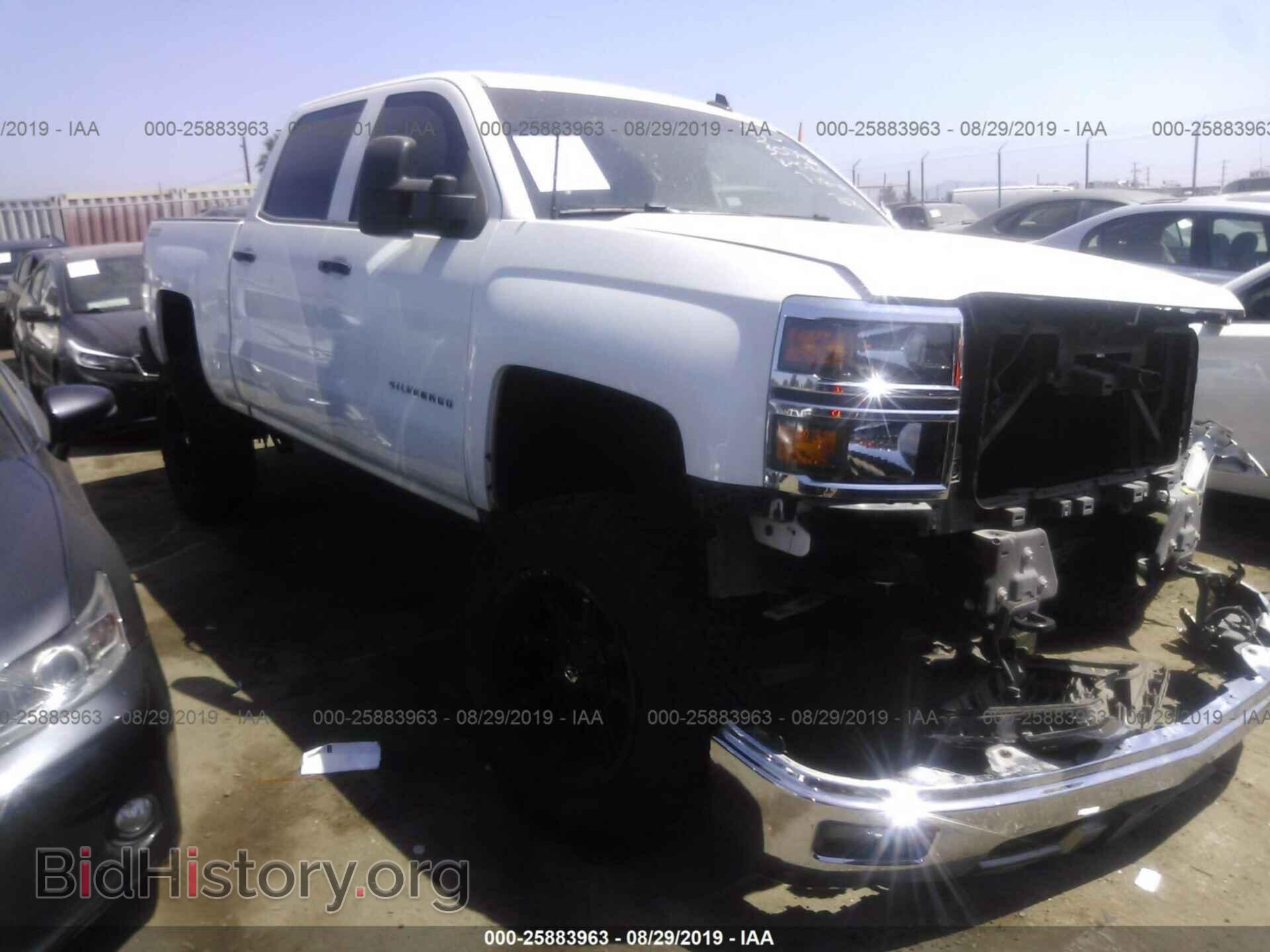 Фотография 3GCUKREC9EG547676 - CHEVROLET SILVERADO 2014