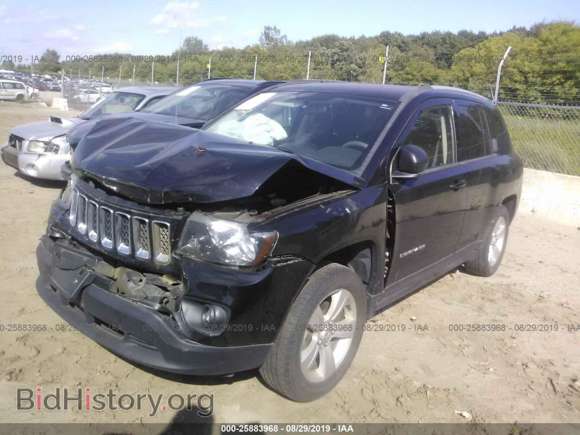 2015 JEEP COMPASS - VIN: 1C4NJDBB1FD423860 - Фото 2