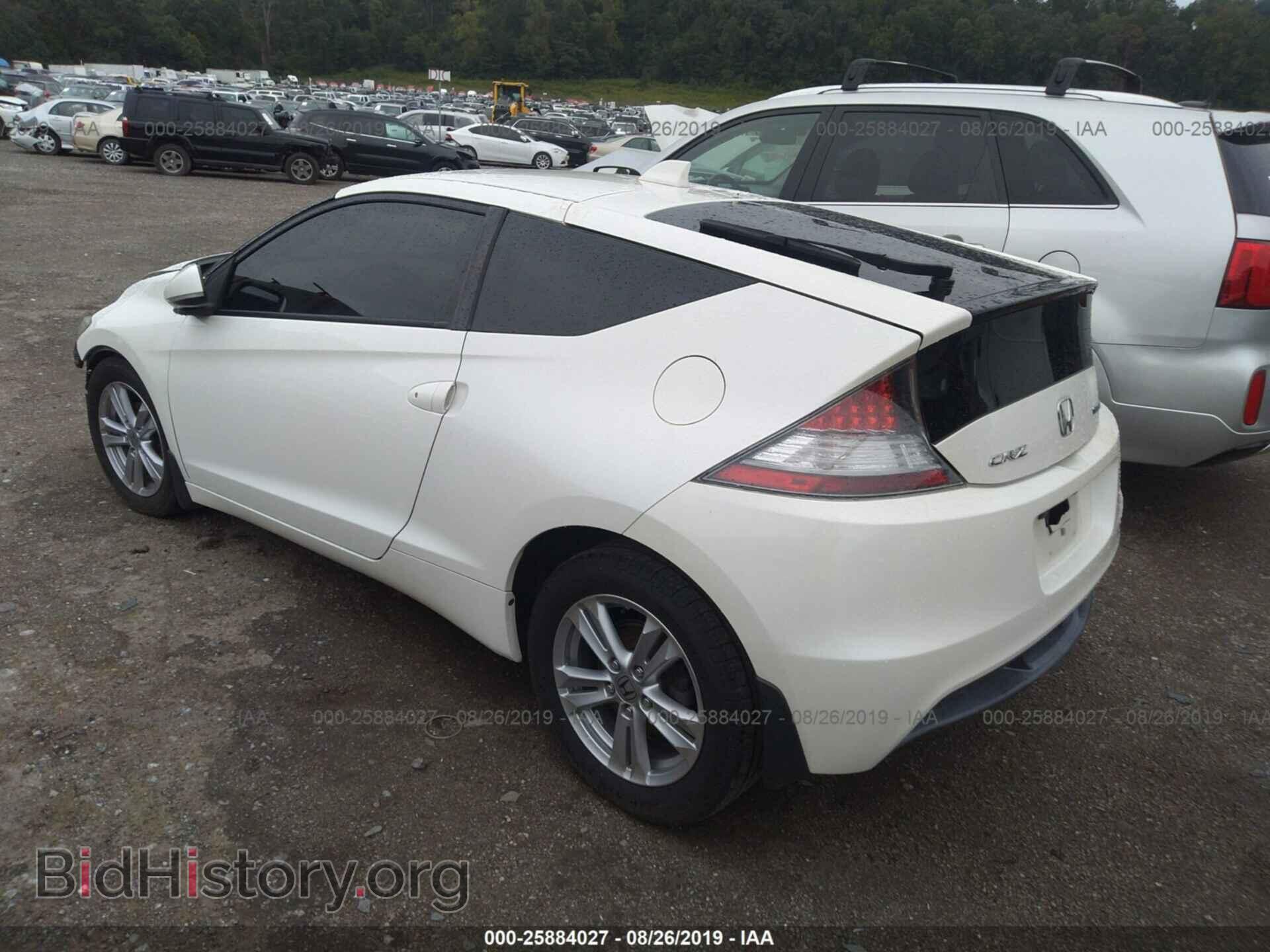 2012 HONDA CR-Z - VIN: JHMZF1D64CS003579 - Фото 3