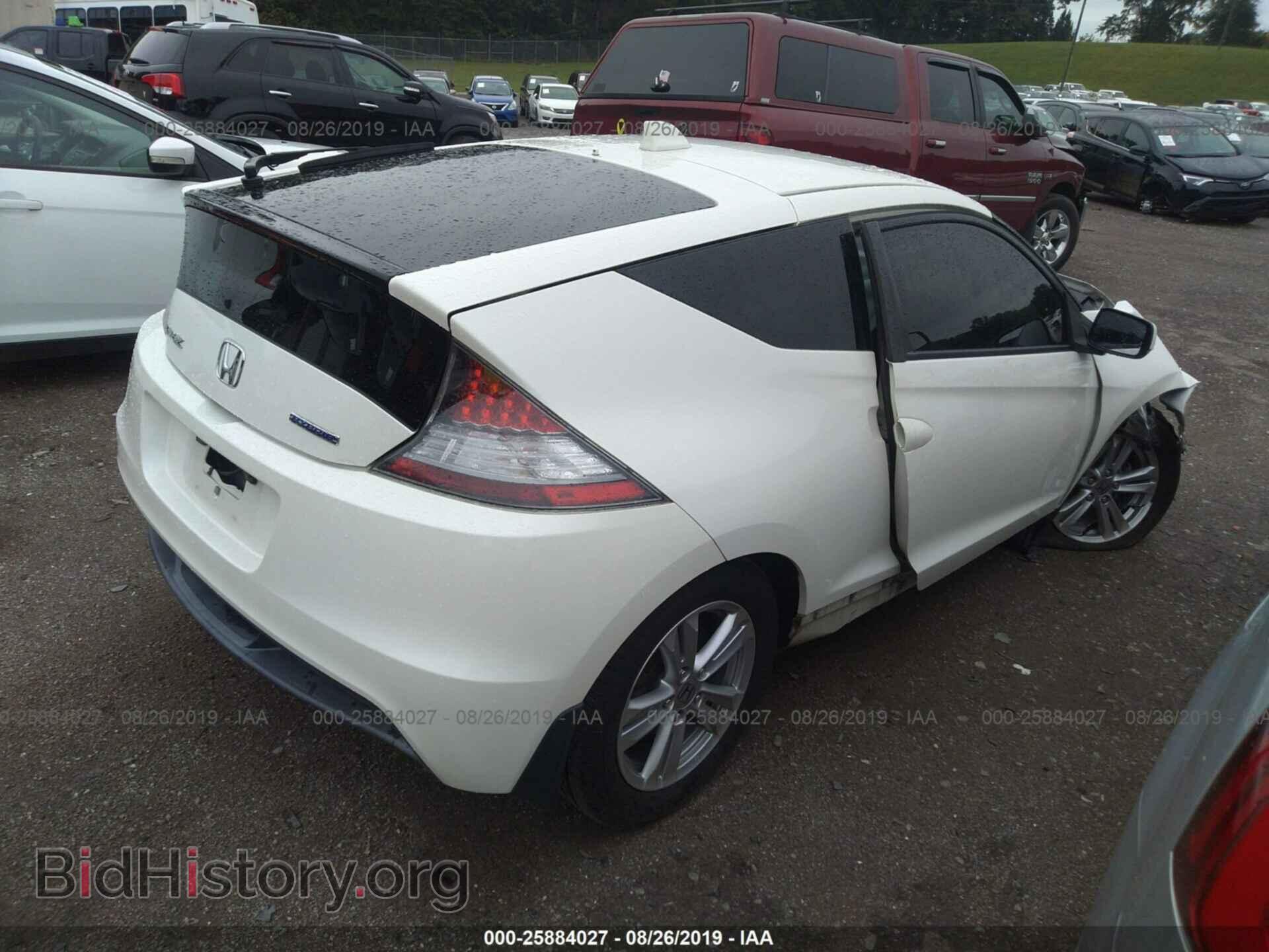 2012 HONDA CR-Z - VIN: JHMZF1D64CS003579 - Фото 4