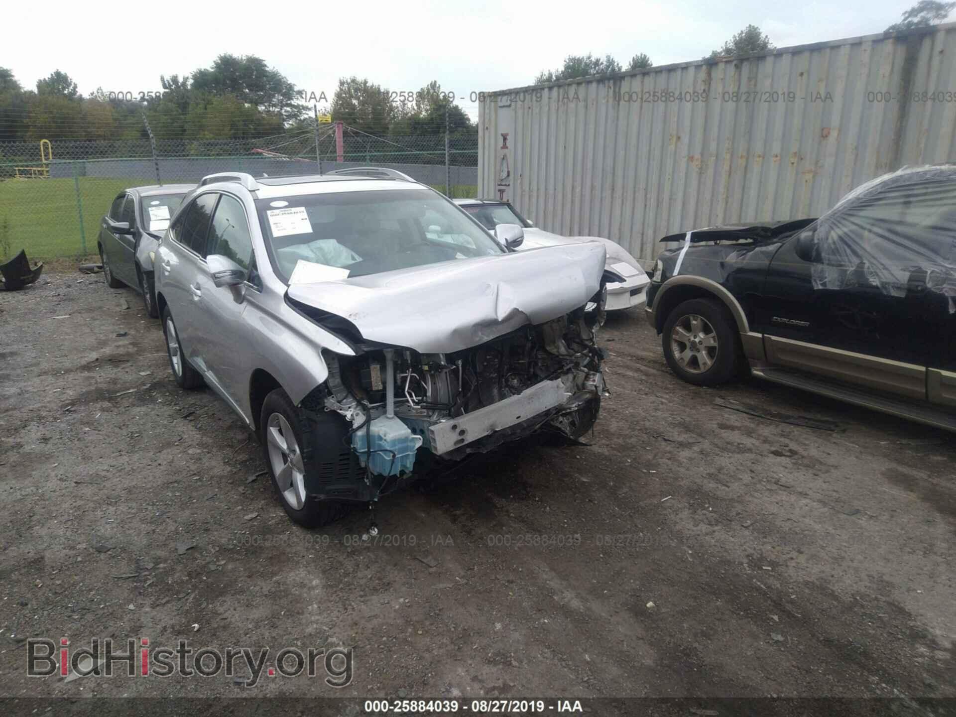 Photo 2T2BK1BA2EC226497 - LEXUS RX 2014