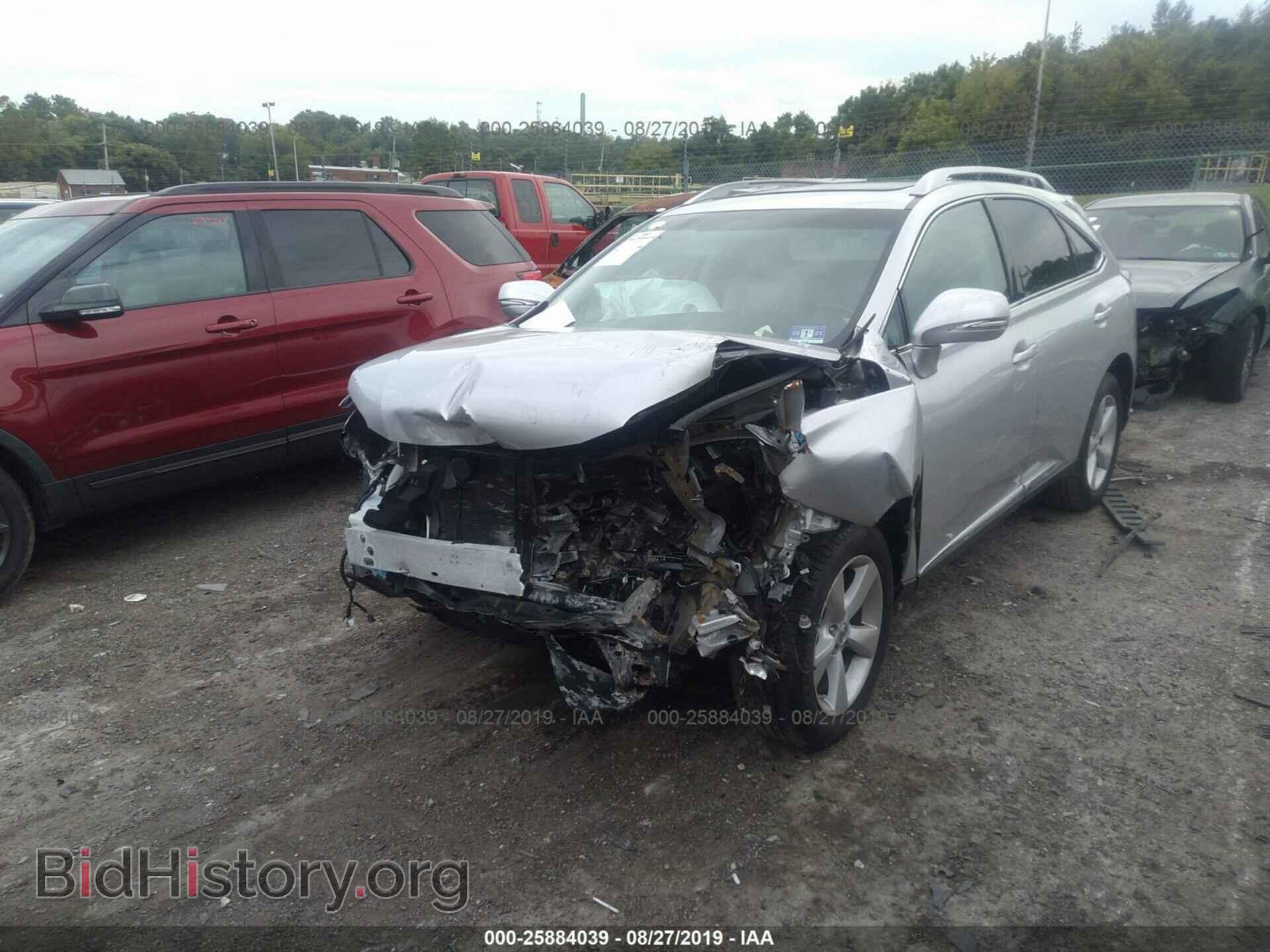 2014 LEXUS RX - VIN: 2T2BK1BA2EC226497 - Фото 2