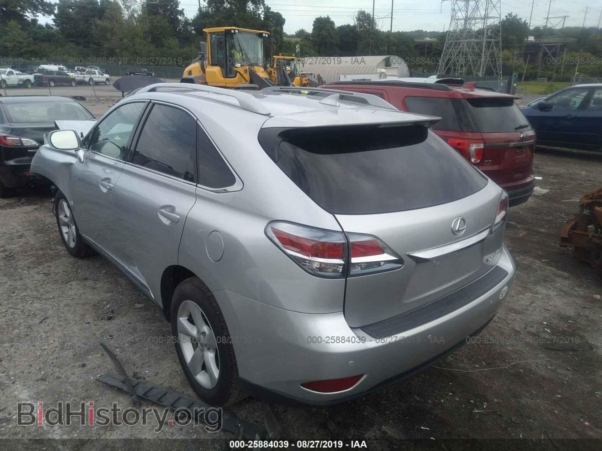 2014 LEXUS RX - VIN: 2T2BK1BA2EC226497 - Фото 3