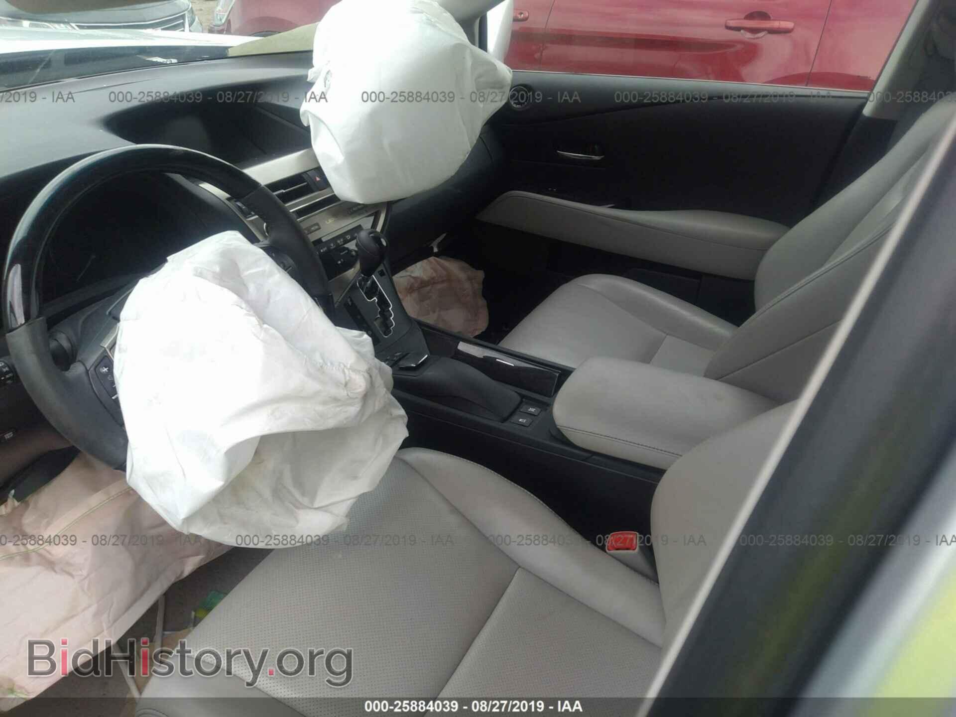 2014 LEXUS RX - VIN: 2T2BK1BA2EC226497 - Фото 5