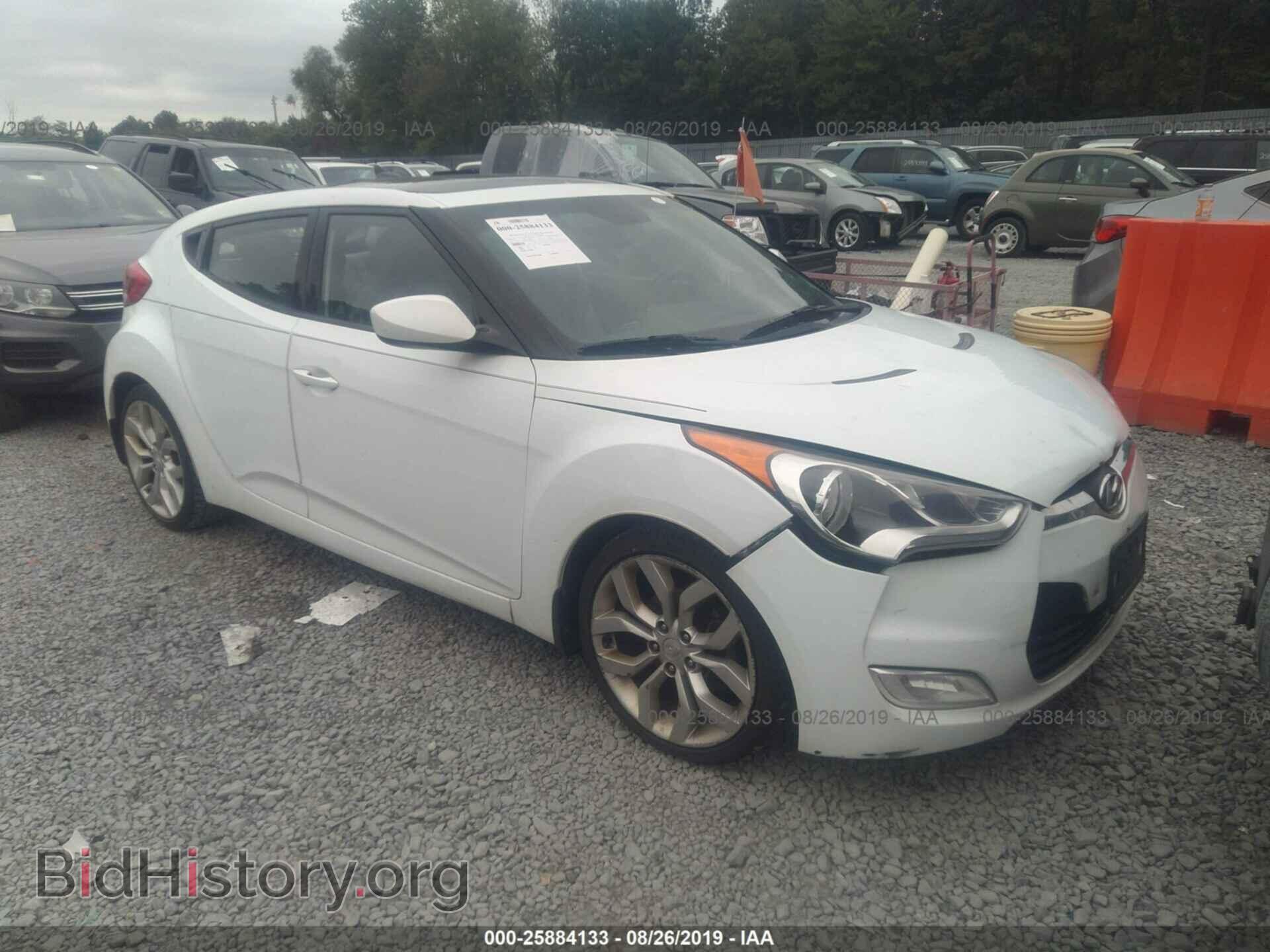 Photo KMHTC6AD2DU093350 - HYUNDAI VELOSTER 2013