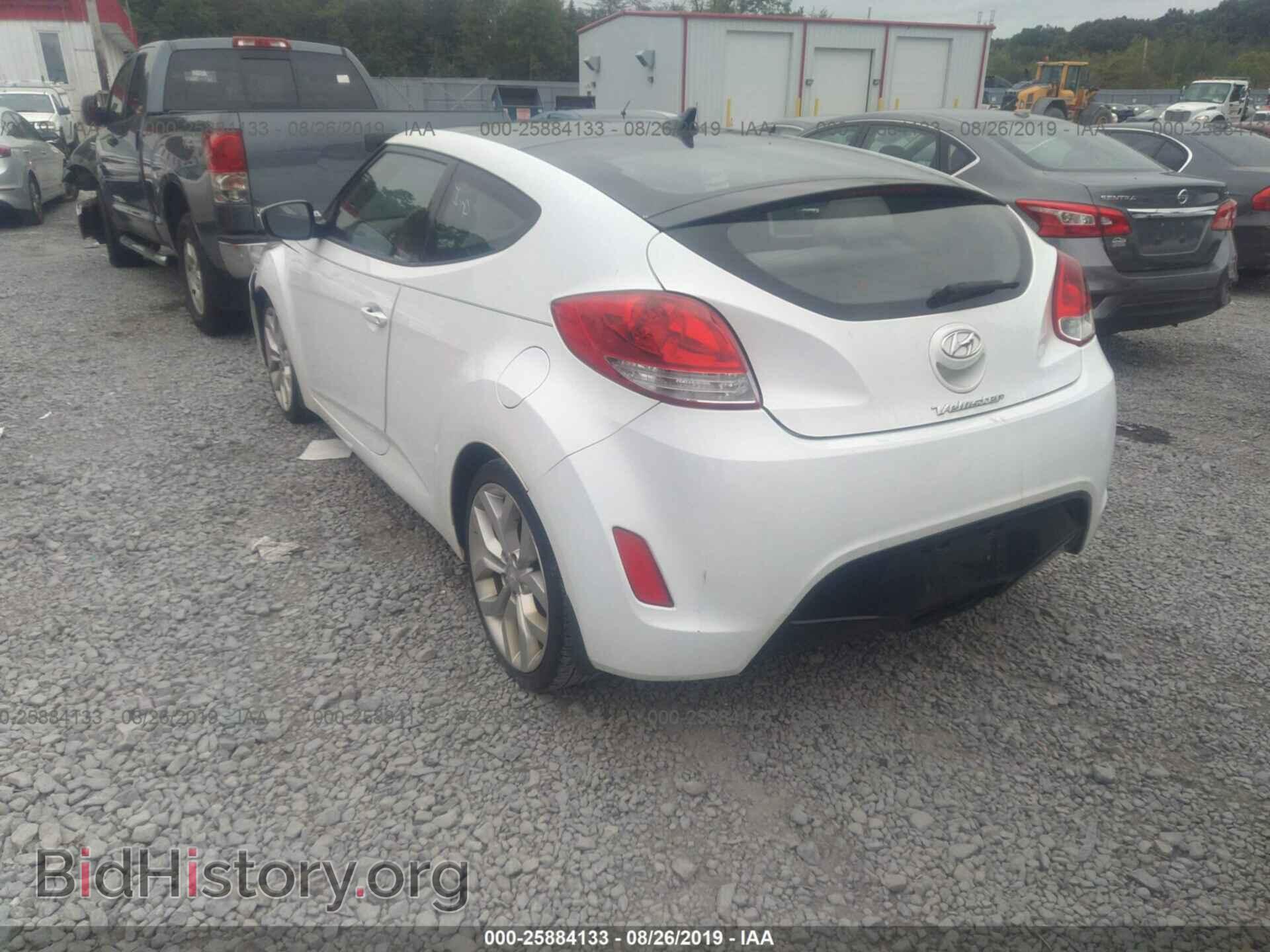 2013 HYUNDAI VELOSTER - VIN: KMHTC6AD2DU093350 - Фото 3
