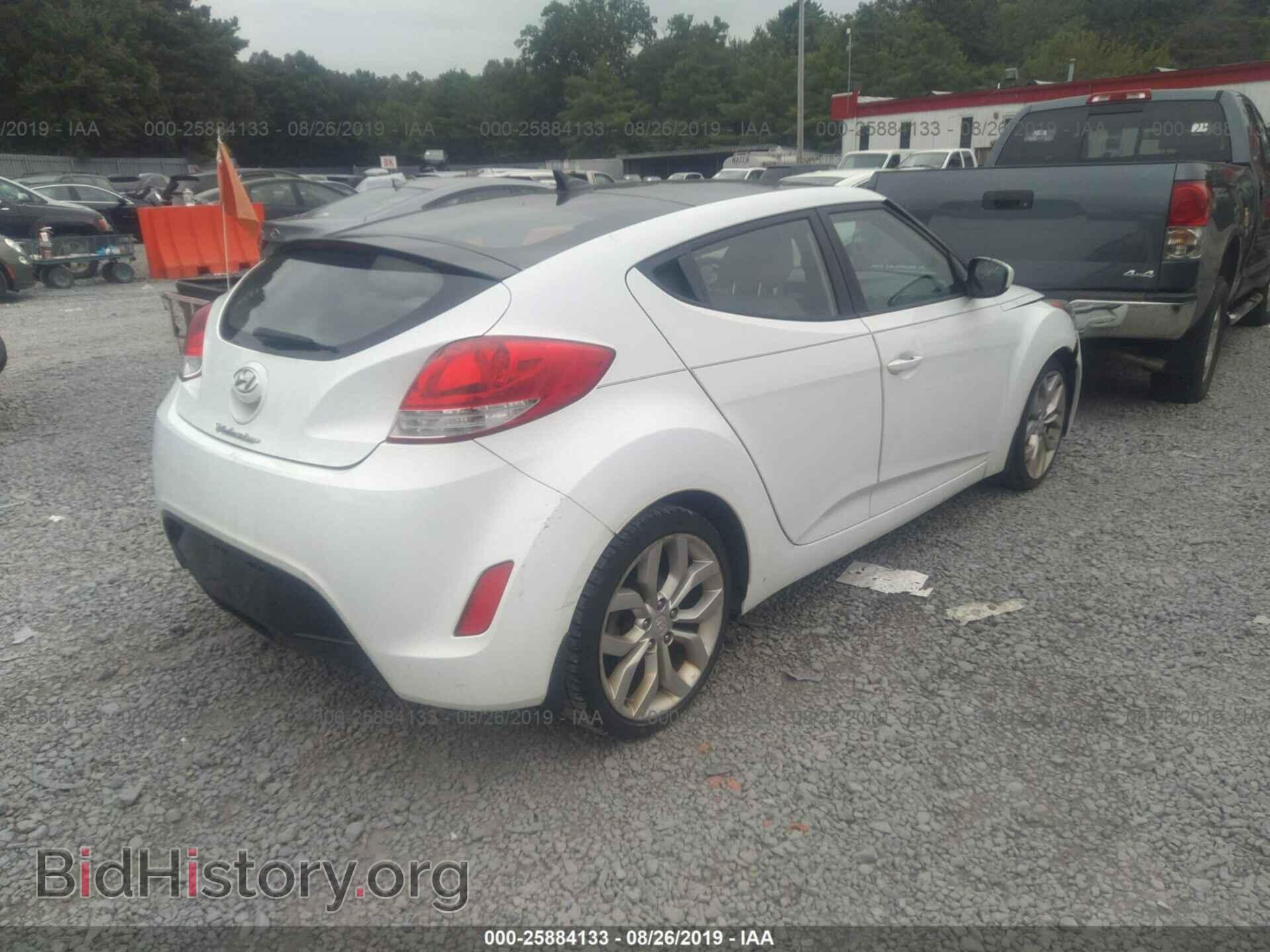 2013 HYUNDAI VELOSTER - VIN: KMHTC6AD2DU093350 - Фото 4