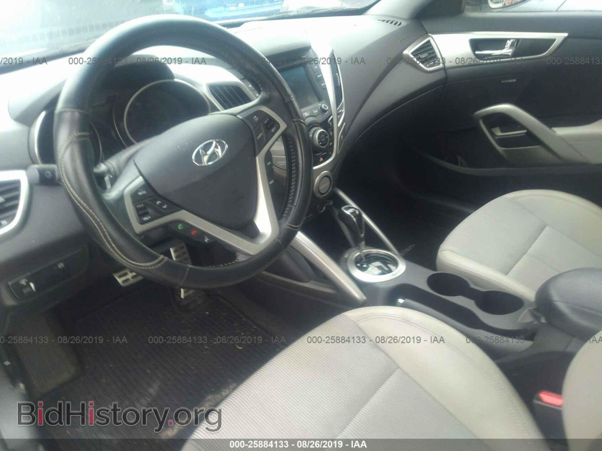 2013 HYUNDAI VELOSTER - VIN: KMHTC6AD2DU093350 - Фото 5