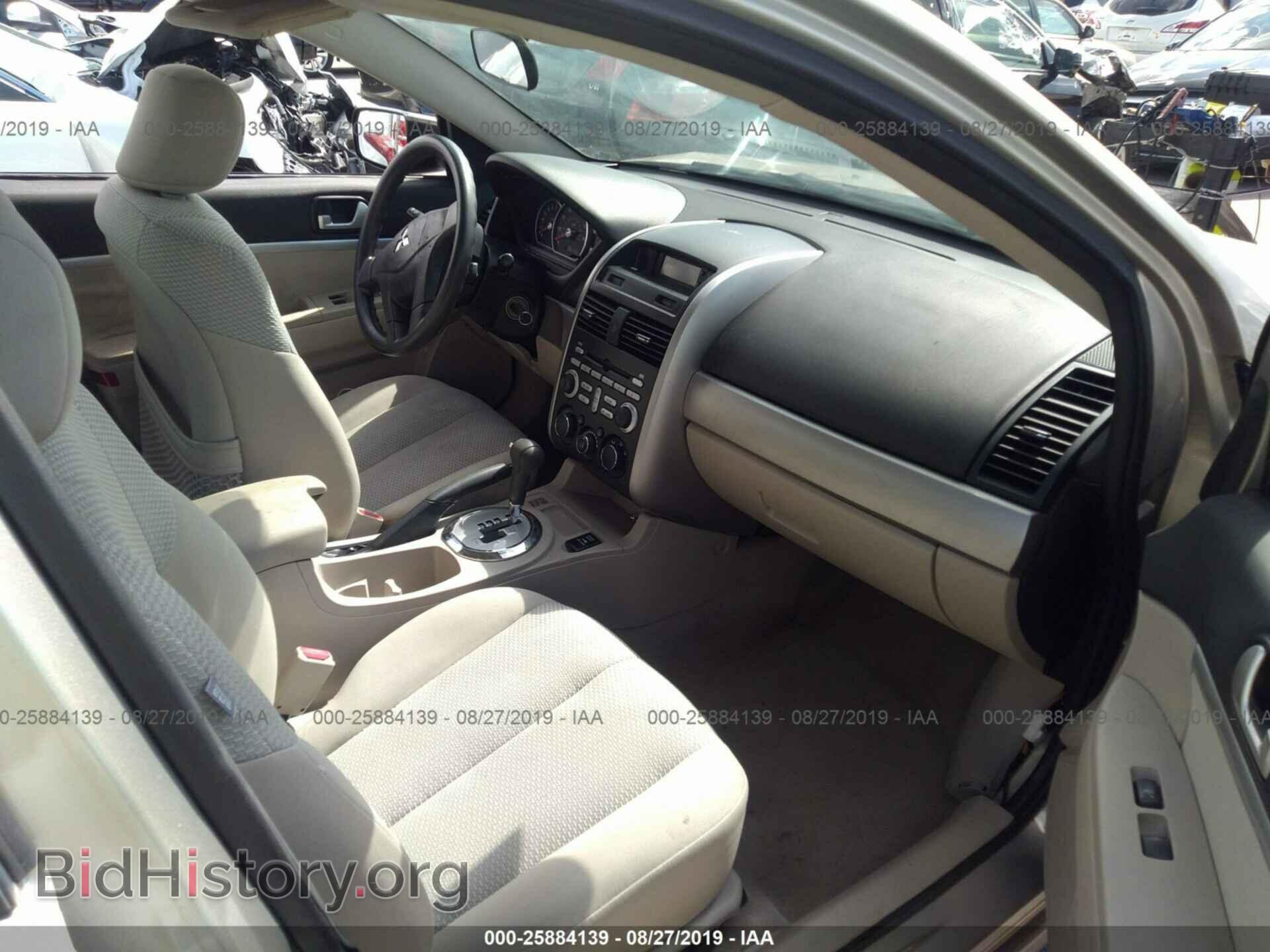 2008 MITSUBISHI GALANT - VIN: 4A3AB36F68E013598 - Фото 5