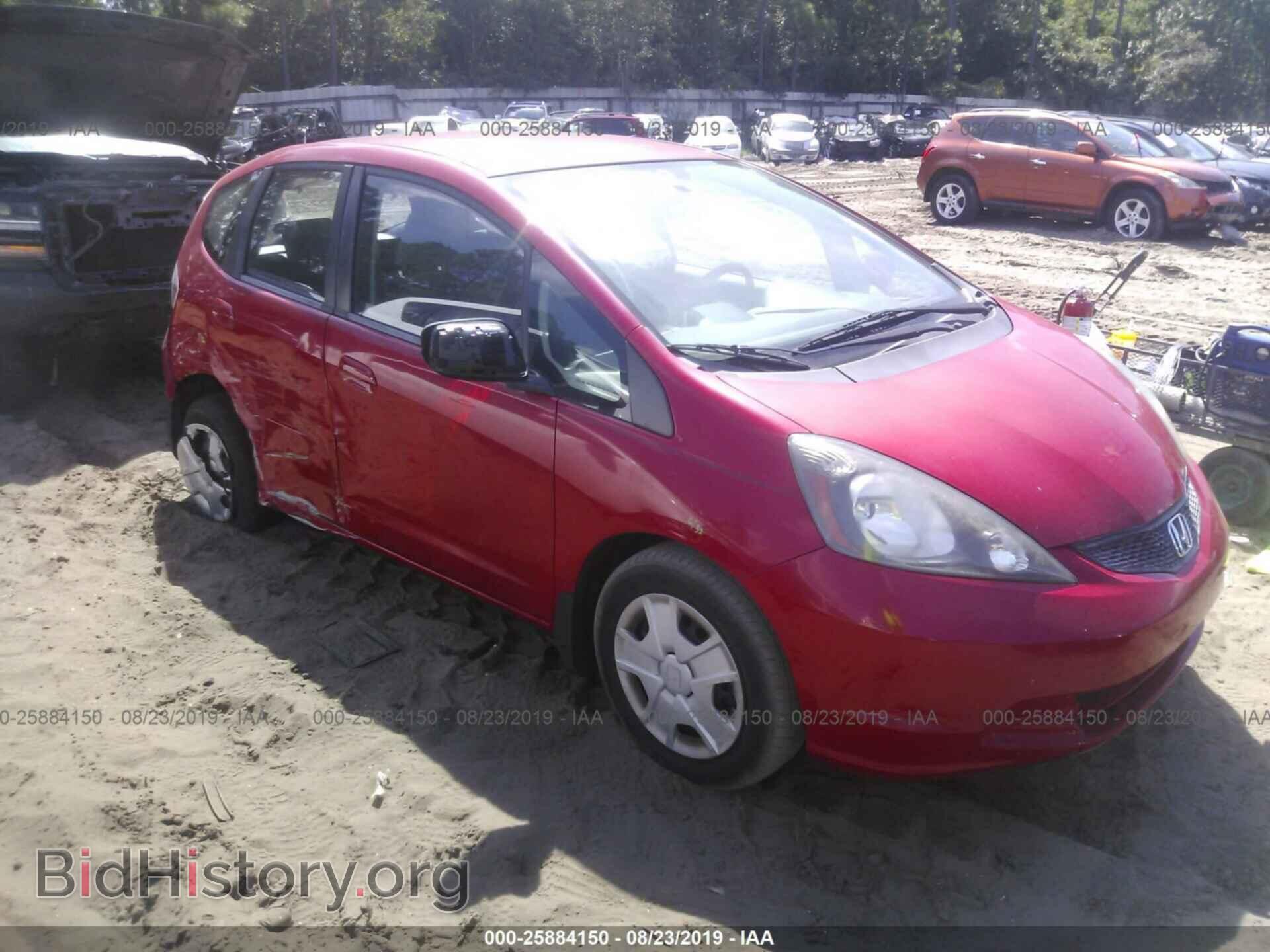 Photo JHMGE8H31DC059879 - HONDA FIT 2013