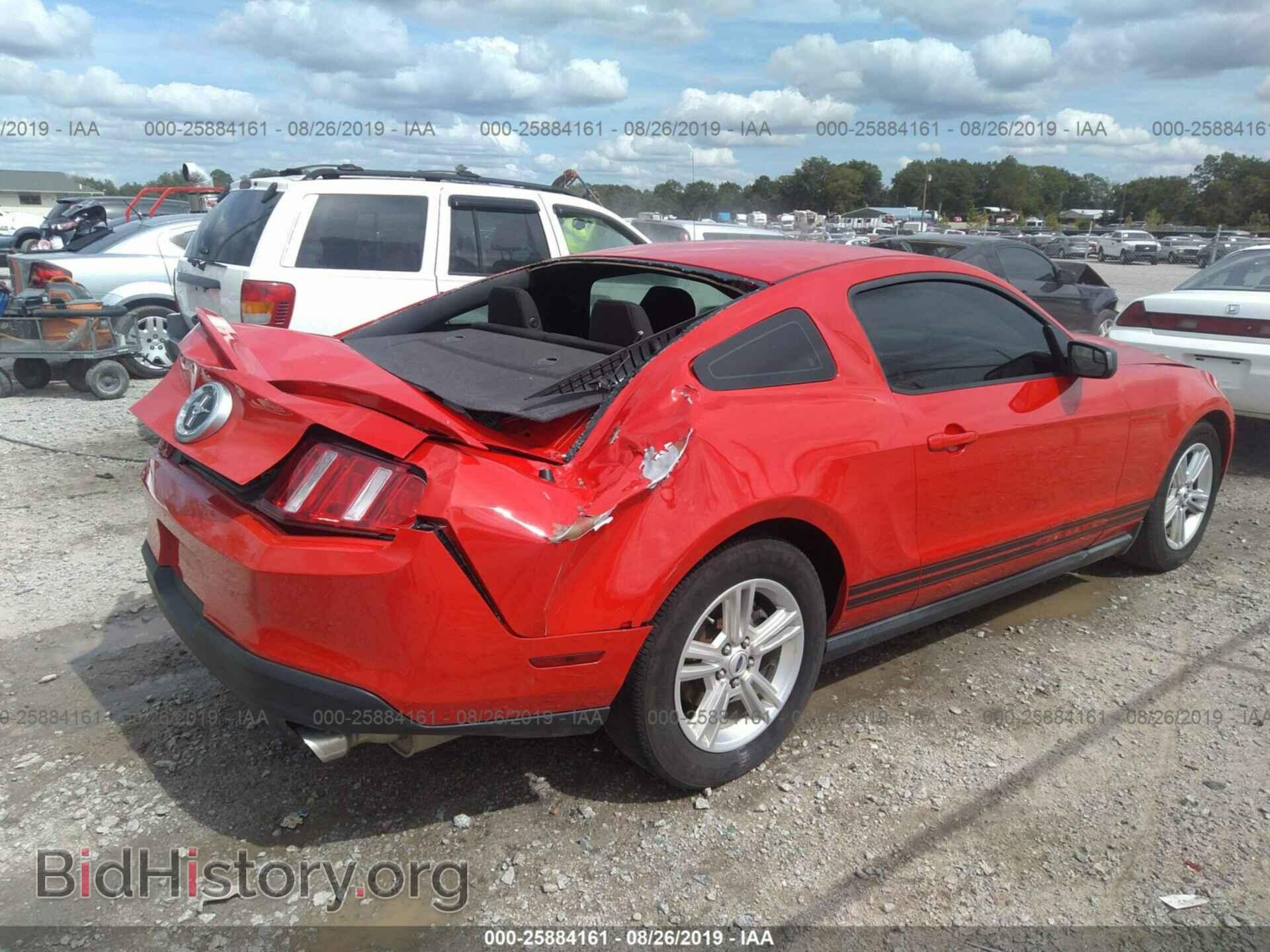 2012 FORD MUSTANG - VIN: 1ZVBP8AM0C5238309 - Фото 4
