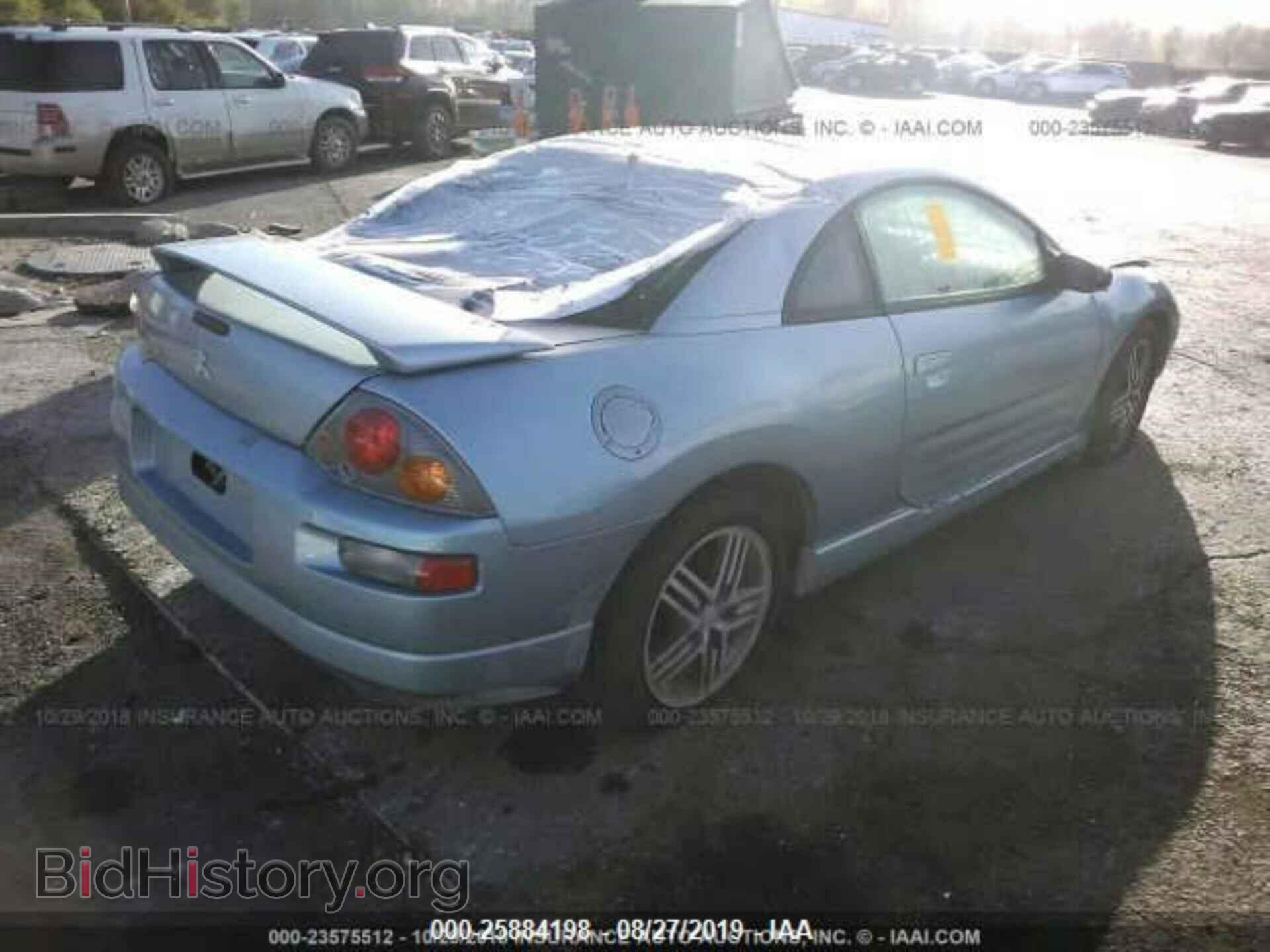 2003 MITSUBISHI ECLIPSE - VIN: 4A3AC74H73E115901 - Фото 4
