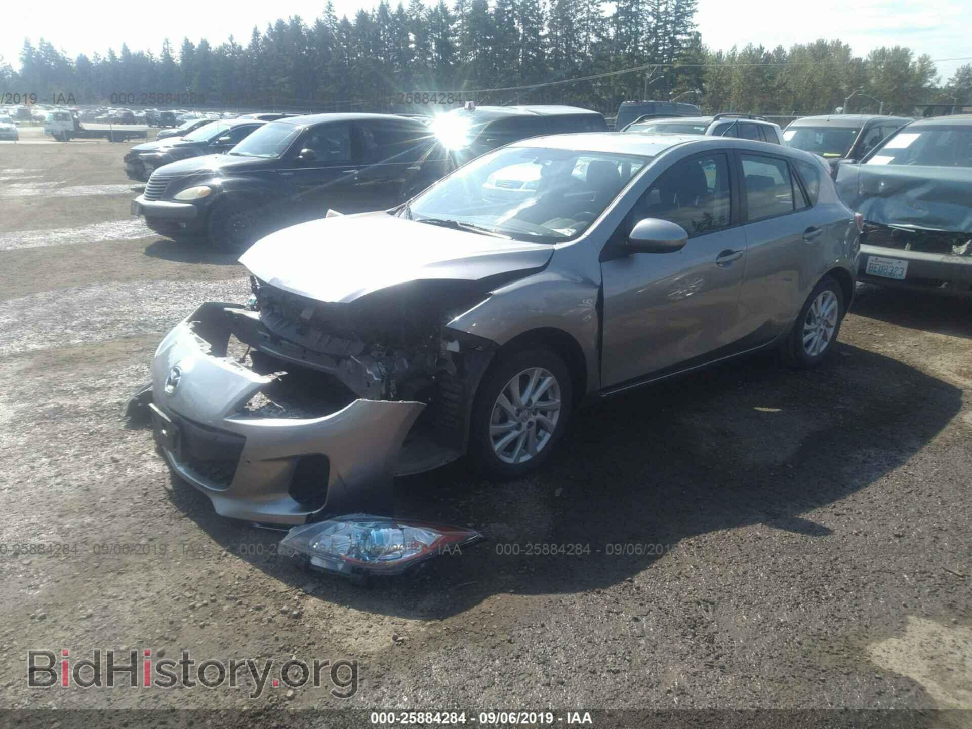 2012 MAZDA 3 - VIN: JM1BL1L87C1650420 - Фото 2