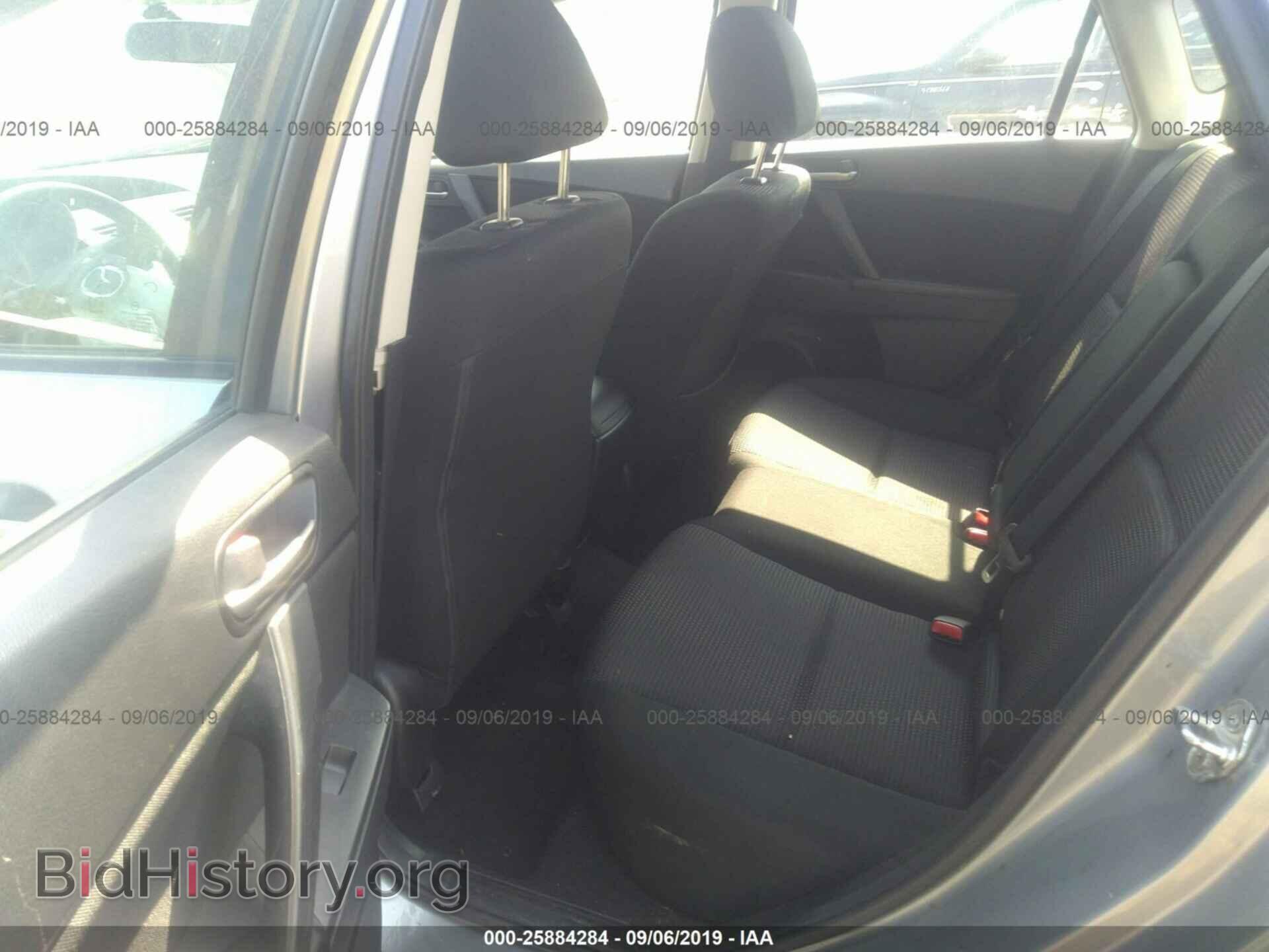 2012 MAZDA 3 - VIN: JM1BL1L87C1650420 - Фото 8