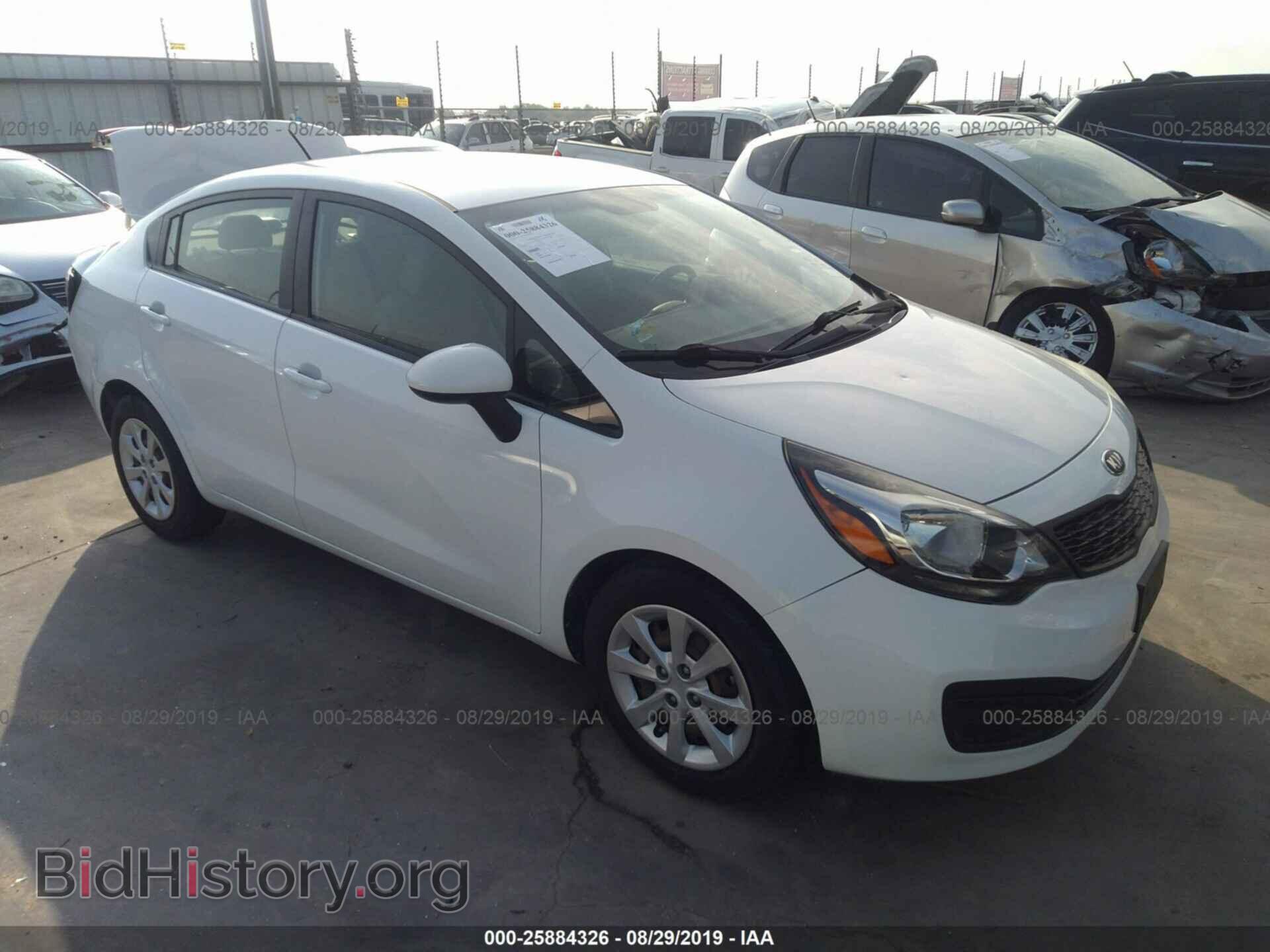 Photo KNADM4A32D6284835 - KIA RIO 2013