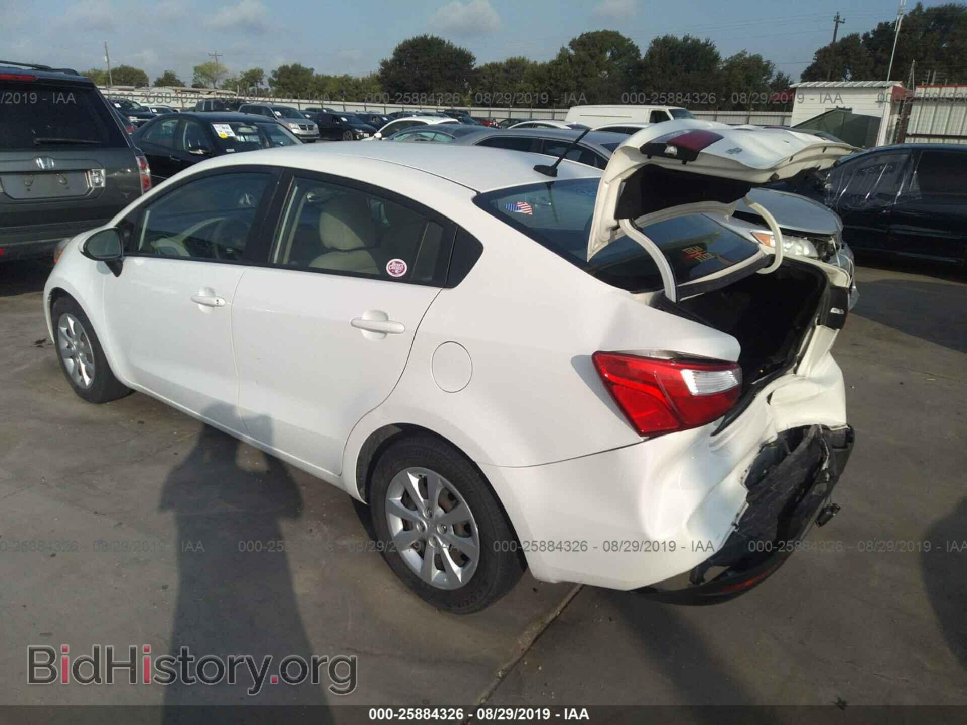 2013 KIA RIO - VIN: KNADM4A32D6284835 - Photo 3