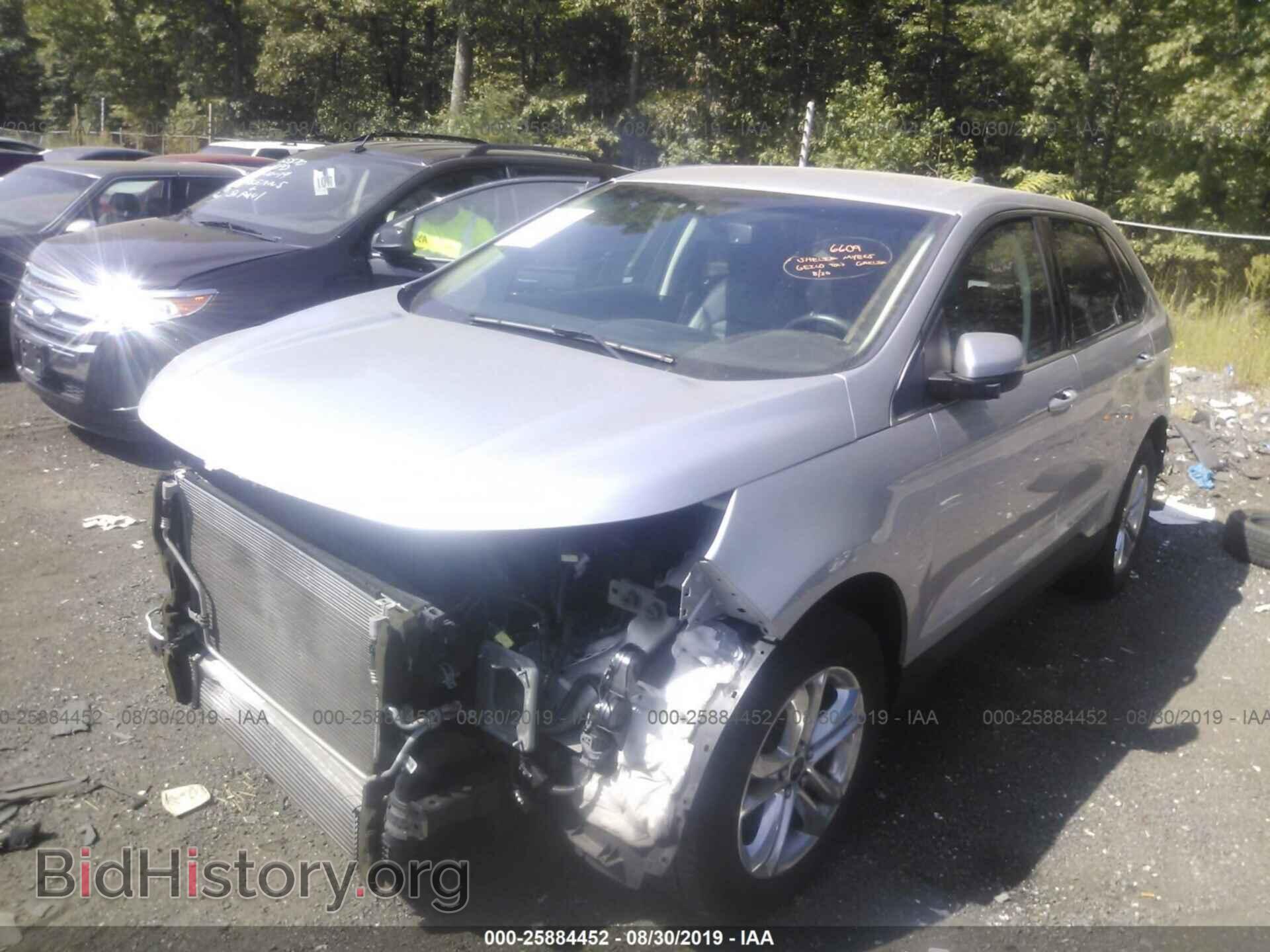 2015 FORD EDGE - VIN: 2FMTK4J91FBB64596 - Фото 2