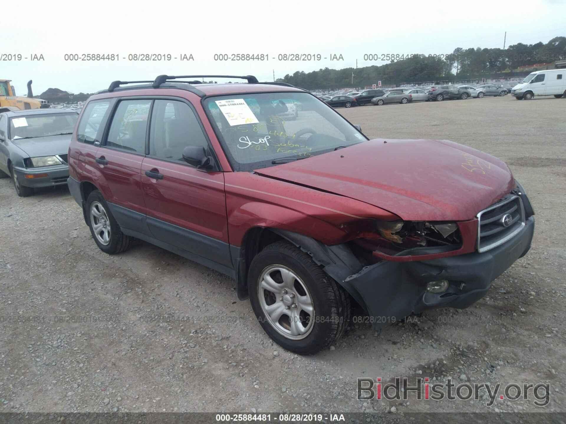 Photo JF1SG63673H726652 - SUBARU FORESTER 2003