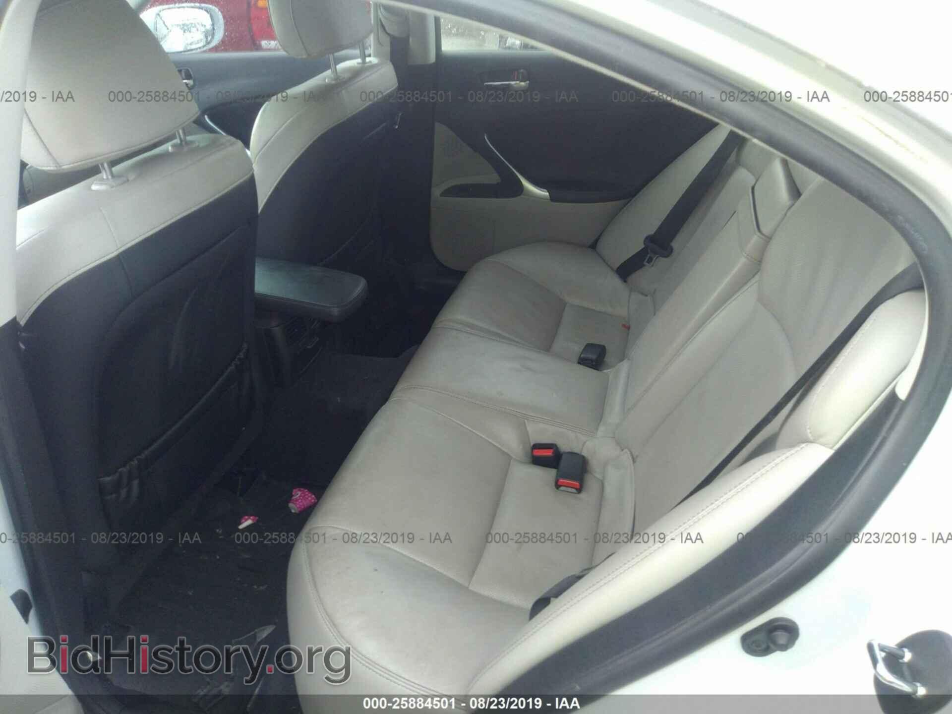 2011 LEXUS IS - VIN: JTHBF5C24B5146228 - Фото 8