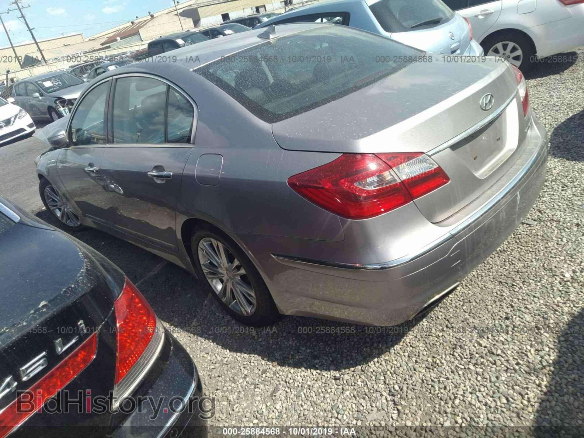 2012 HYUNDAI GENESIS - VIN: KMHGC4DD4CU171661 - Фото 3