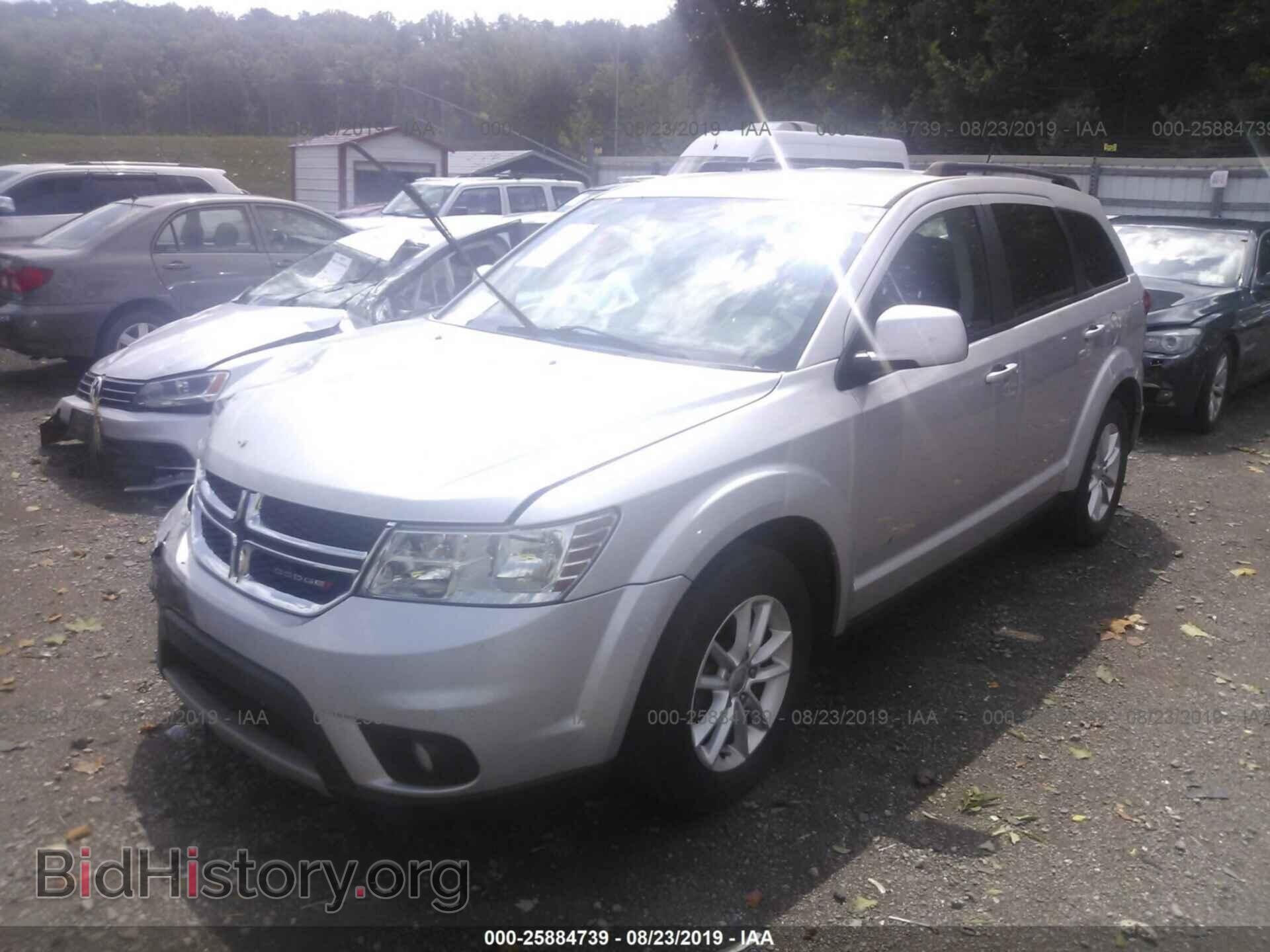 2014 DODGE JOURNEY - VIN: 3C4PDCBB9ET121364 - Фото 2