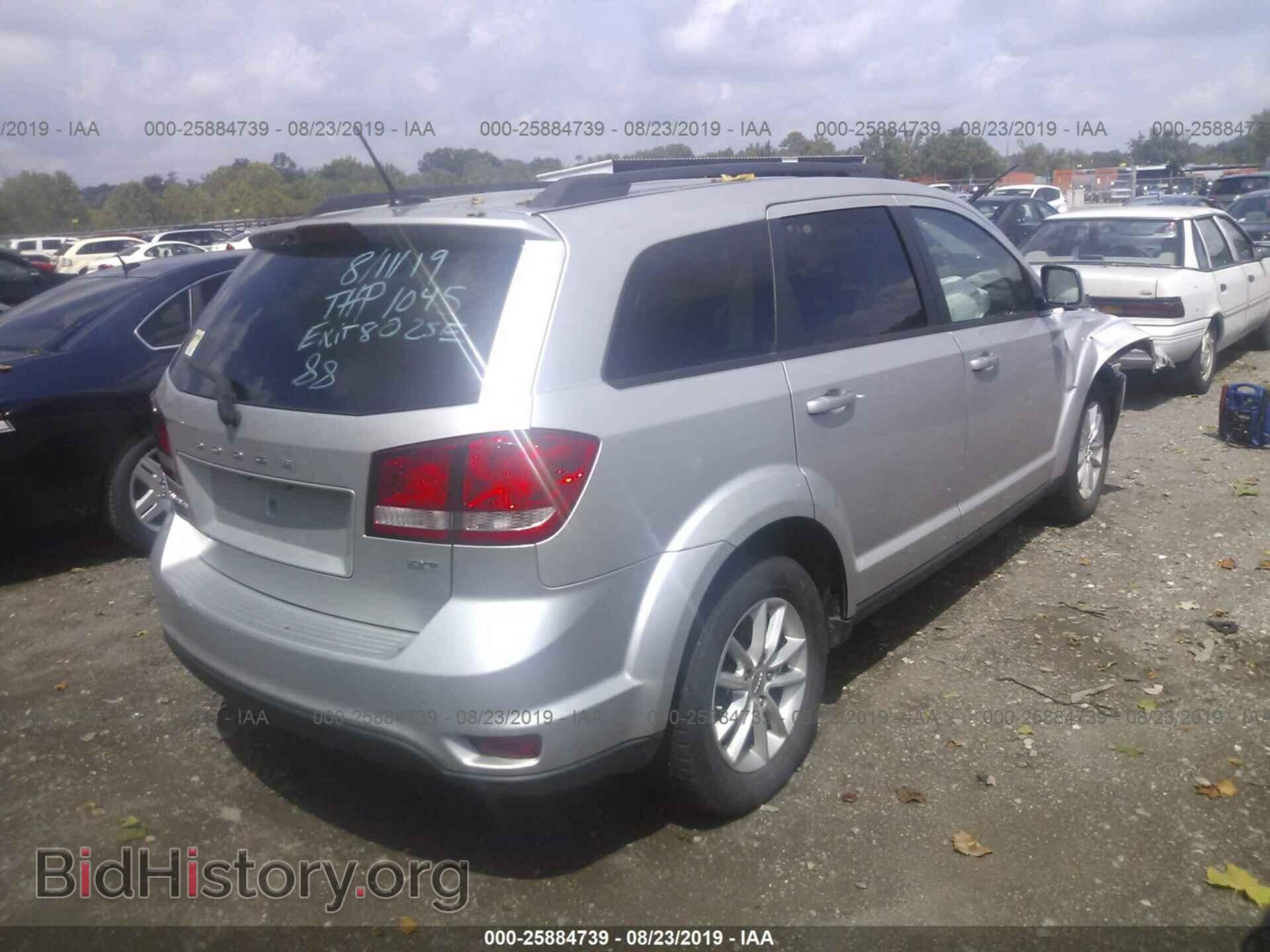 2014 DODGE JOURNEY - VIN: 3C4PDCBB9ET121364 - Фото 4