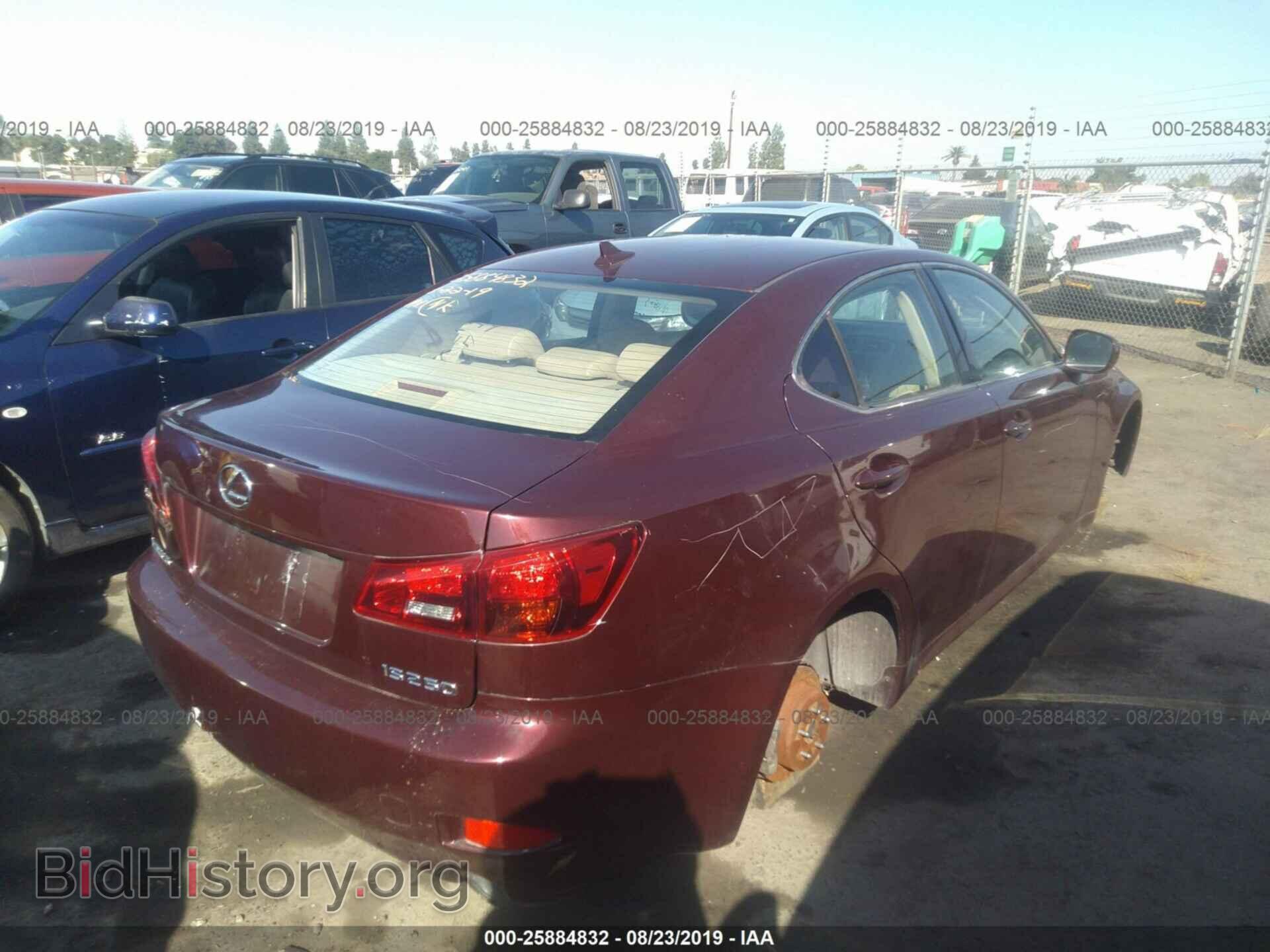 2008 LEXUS IS - VIN: JTHBK262185079909 - Фото 4