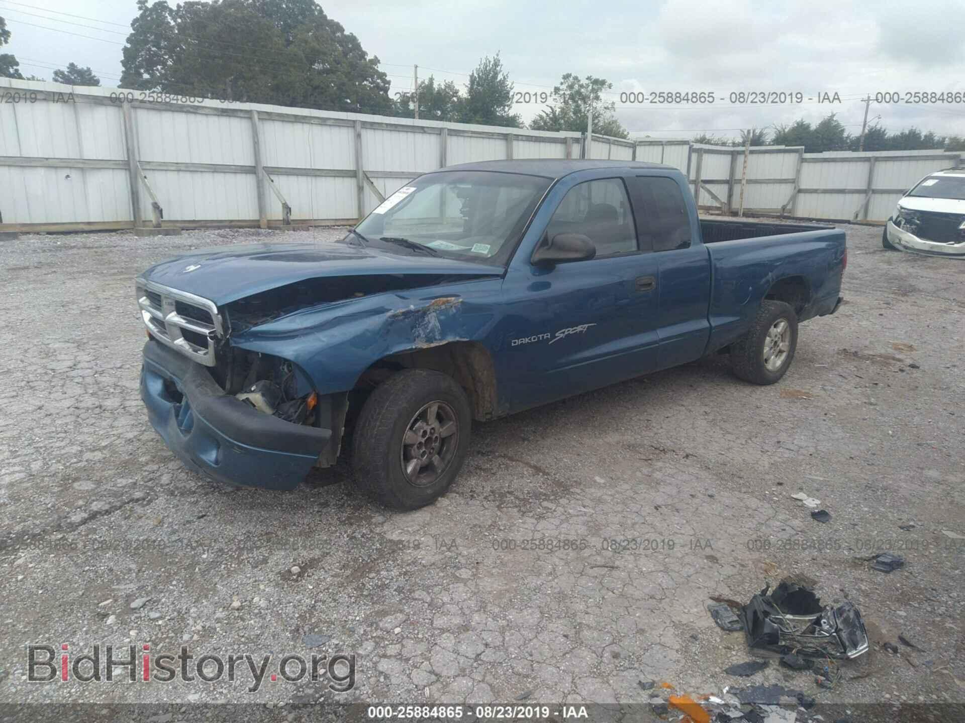2001 DODGE DAKOTA - VIN: 1B7GL22X91S337218 - Фото 2